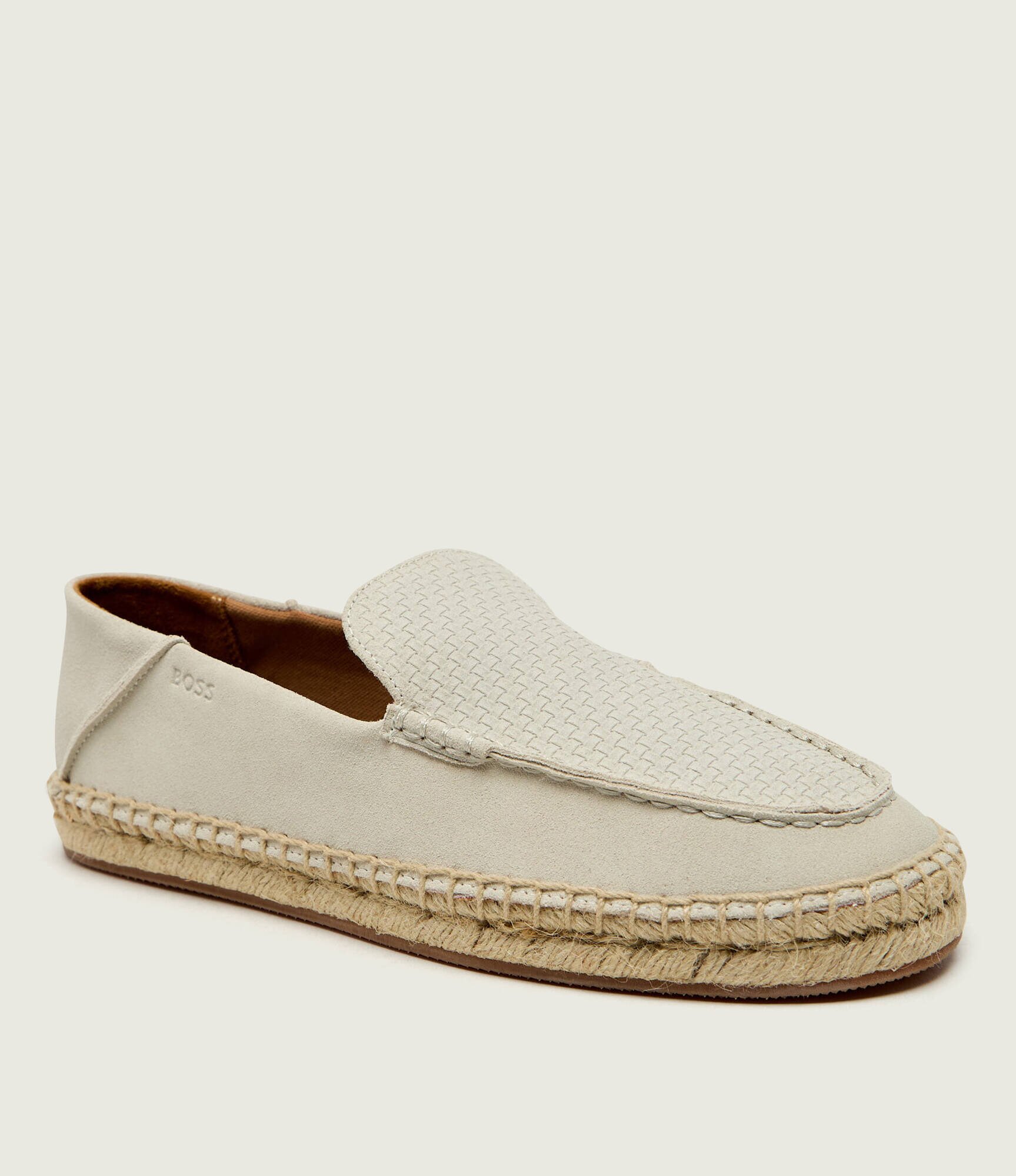 BOSS BLACK Espadrile Madeira_mocc_sdwv | piele întoarsă