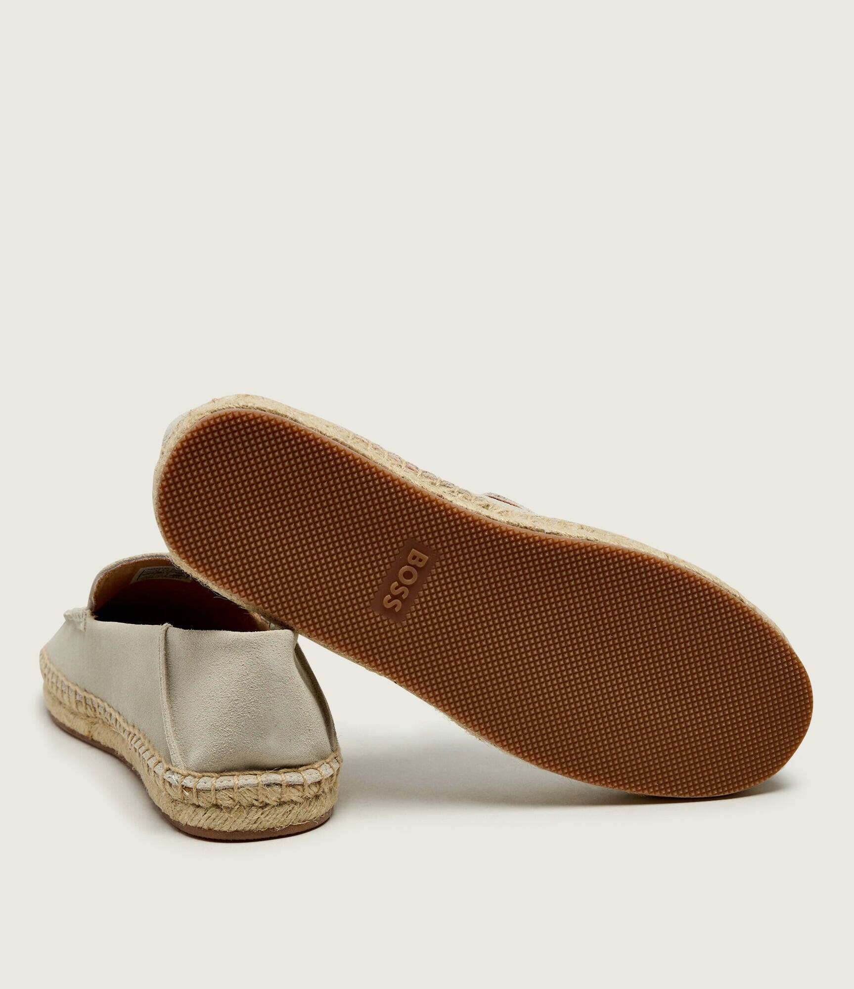 BOSS BLACK Espadrile Madeira_mocc_sdwv | piele întoarsă