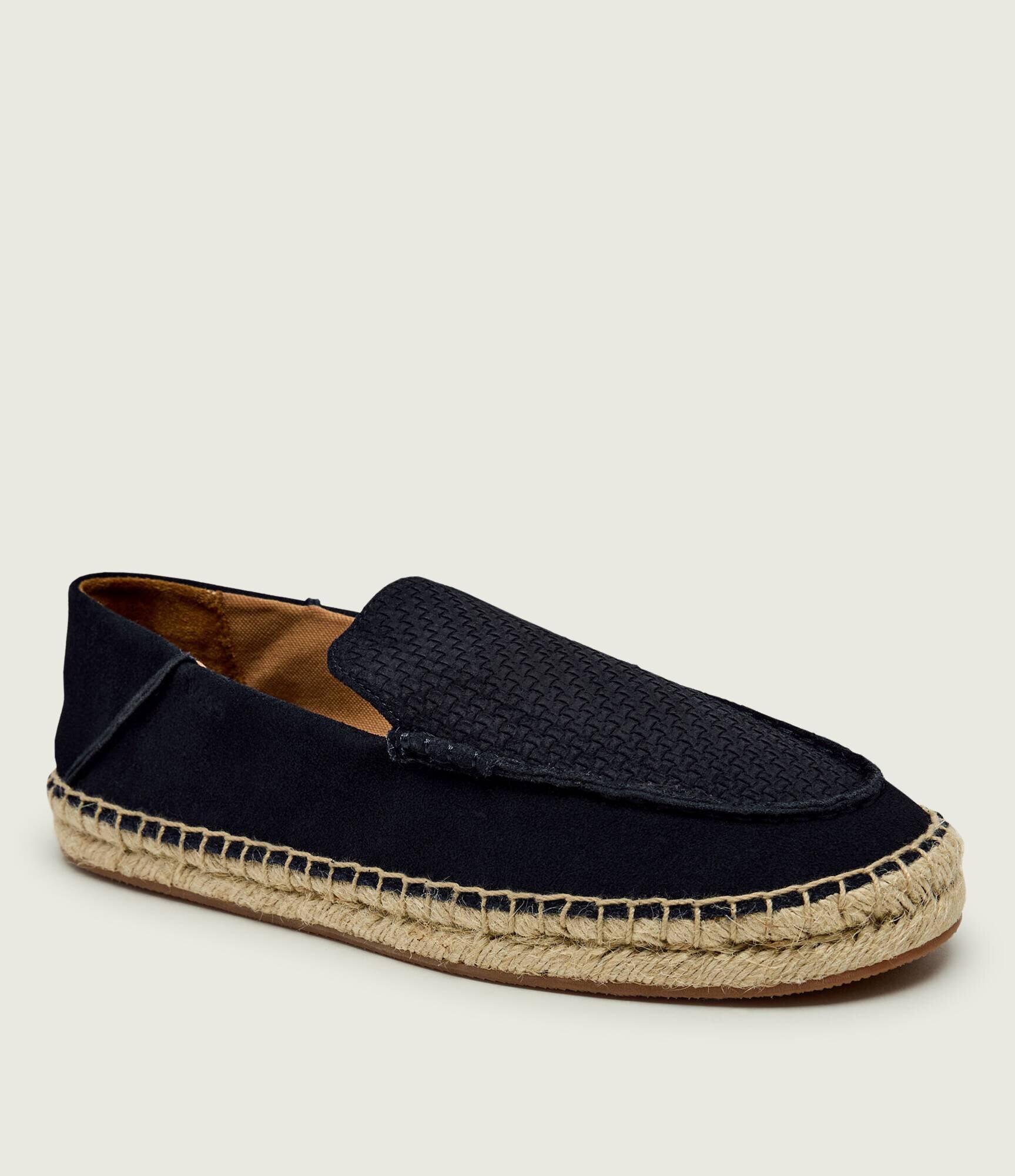 BOSS BLACK Espadrile Madeira_mocc_sdwv | piele întoarsă