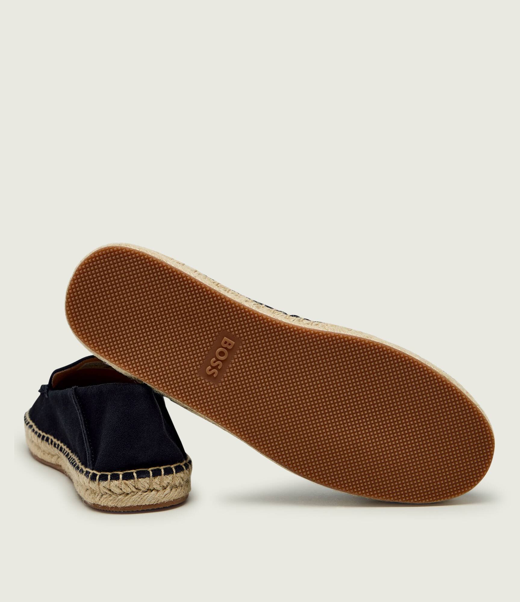 BOSS BLACK Espadrile Madeira_mocc_sdwv | piele întoarsă