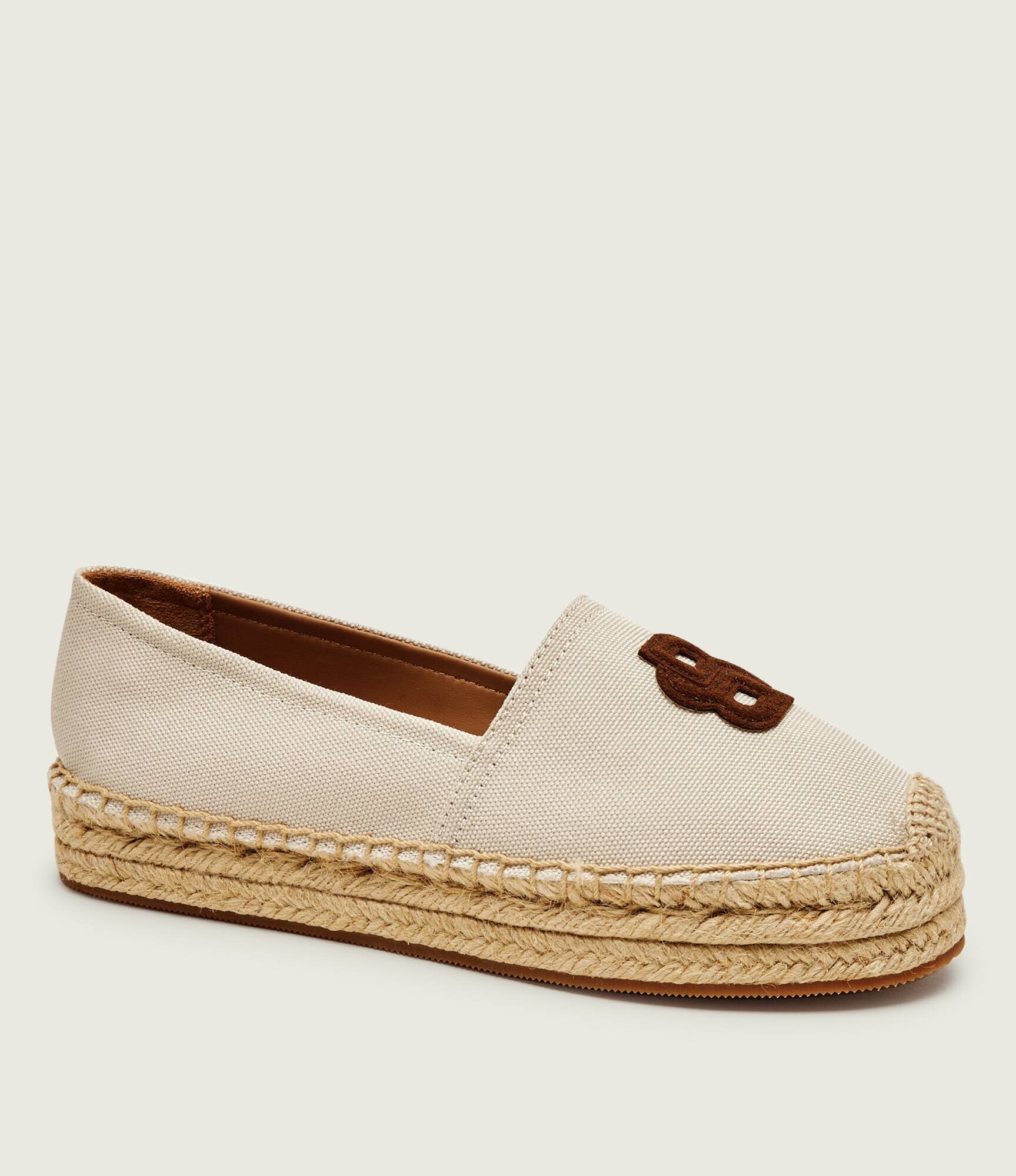 BOSS BLACK Espadrile Madeira_Slon_CVBBHF cu adaos de piele