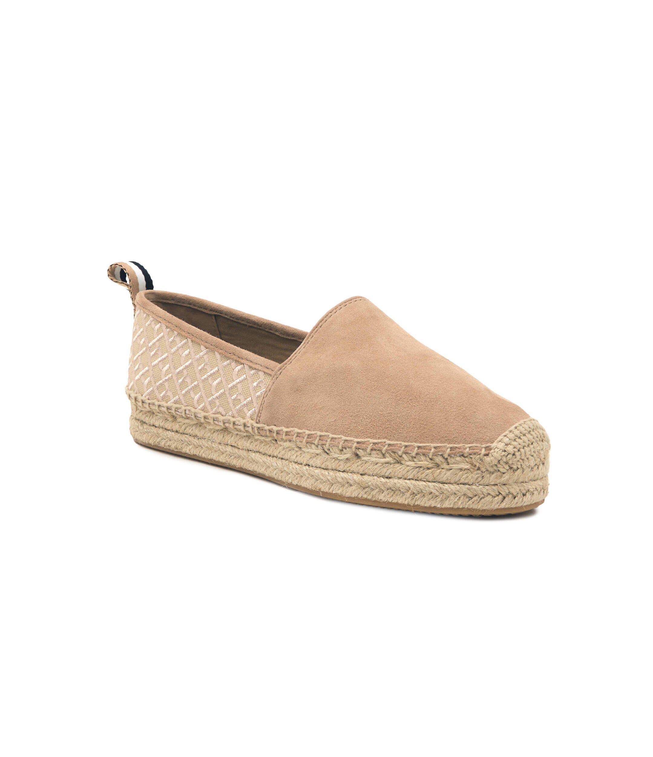 BOSS BLACK Espadrile Madeira_Slon | piele întoarsă