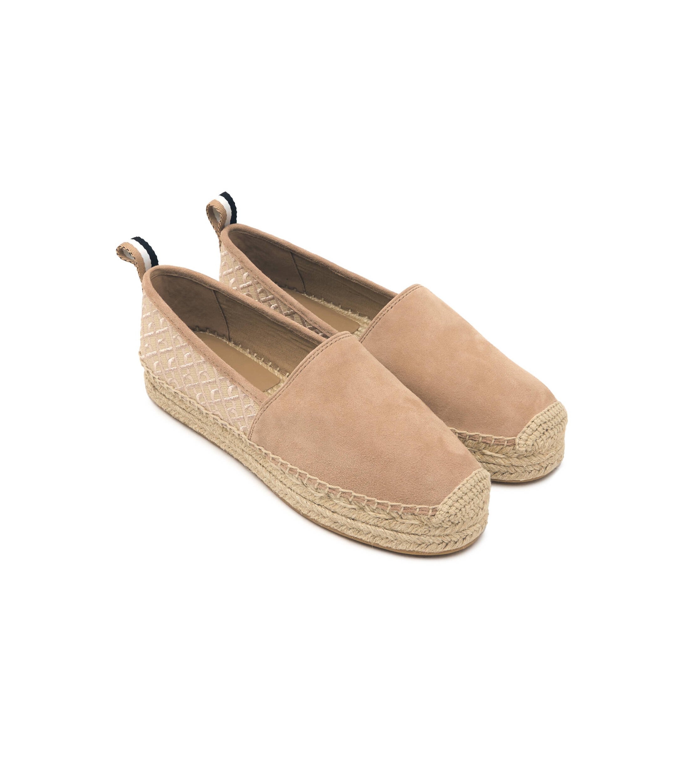 BOSS BLACK Espadrile Madeira_Slon | piele întoarsă