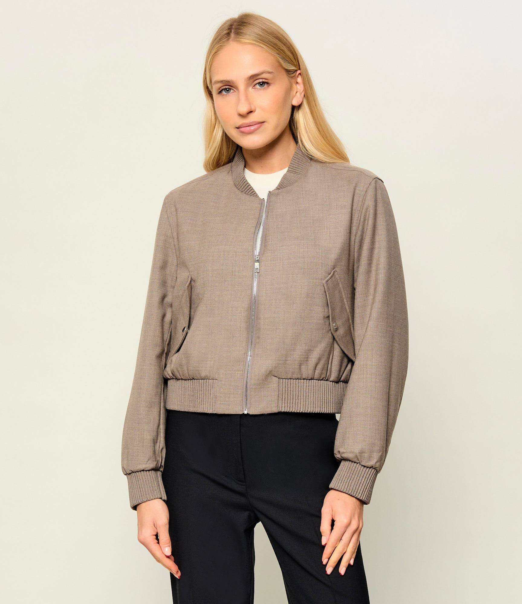 BOSS BLACK Geacă bomber Jamayati | Relaxed fit cu adaos de lână