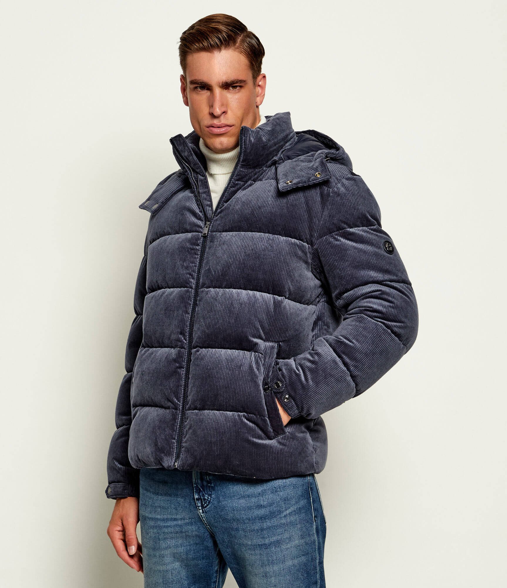 BOSS BLACK Geacă C-Claudion | regular fit | catifea reiată