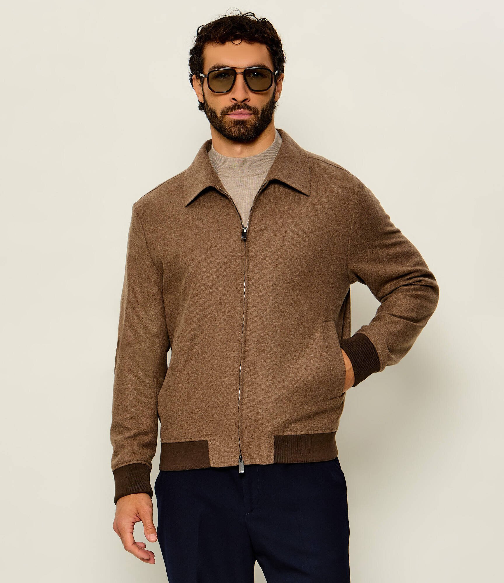 BOSS BLACK Geacă P-Hanry-BMB-WG-264 10282443 01 | Slim Fit cu adaos de lână