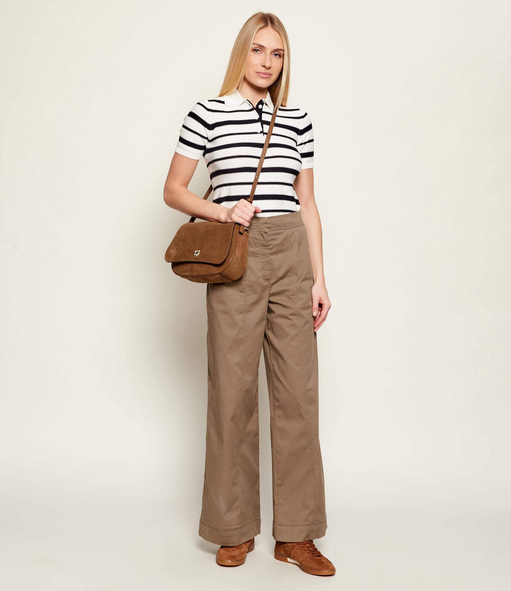 BOSS BLACK Geantă pe umăr BEYOND | piele întoarsă
