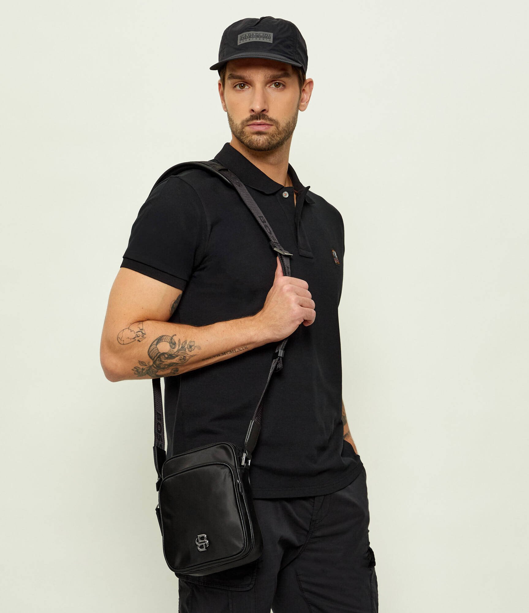 BOSS BLACK Geantă reporter B_Icon_NS