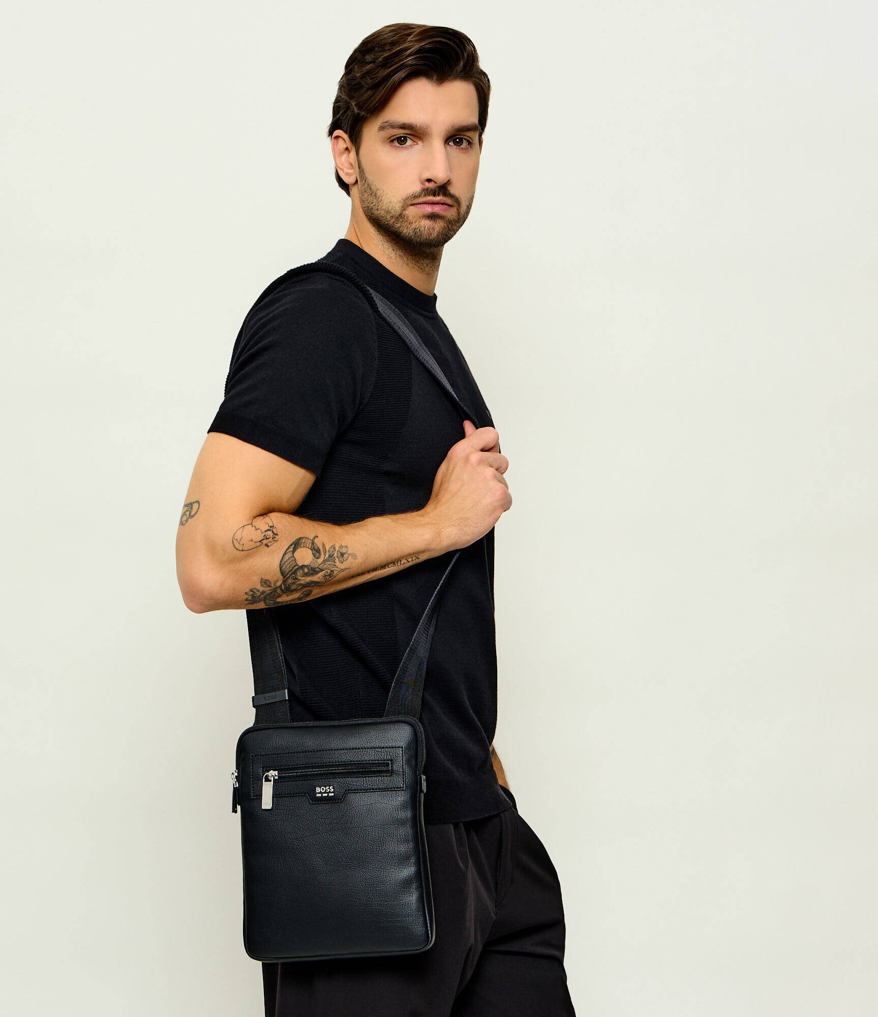 BOSS BLACK Geantă reporter Lewys_Envelope