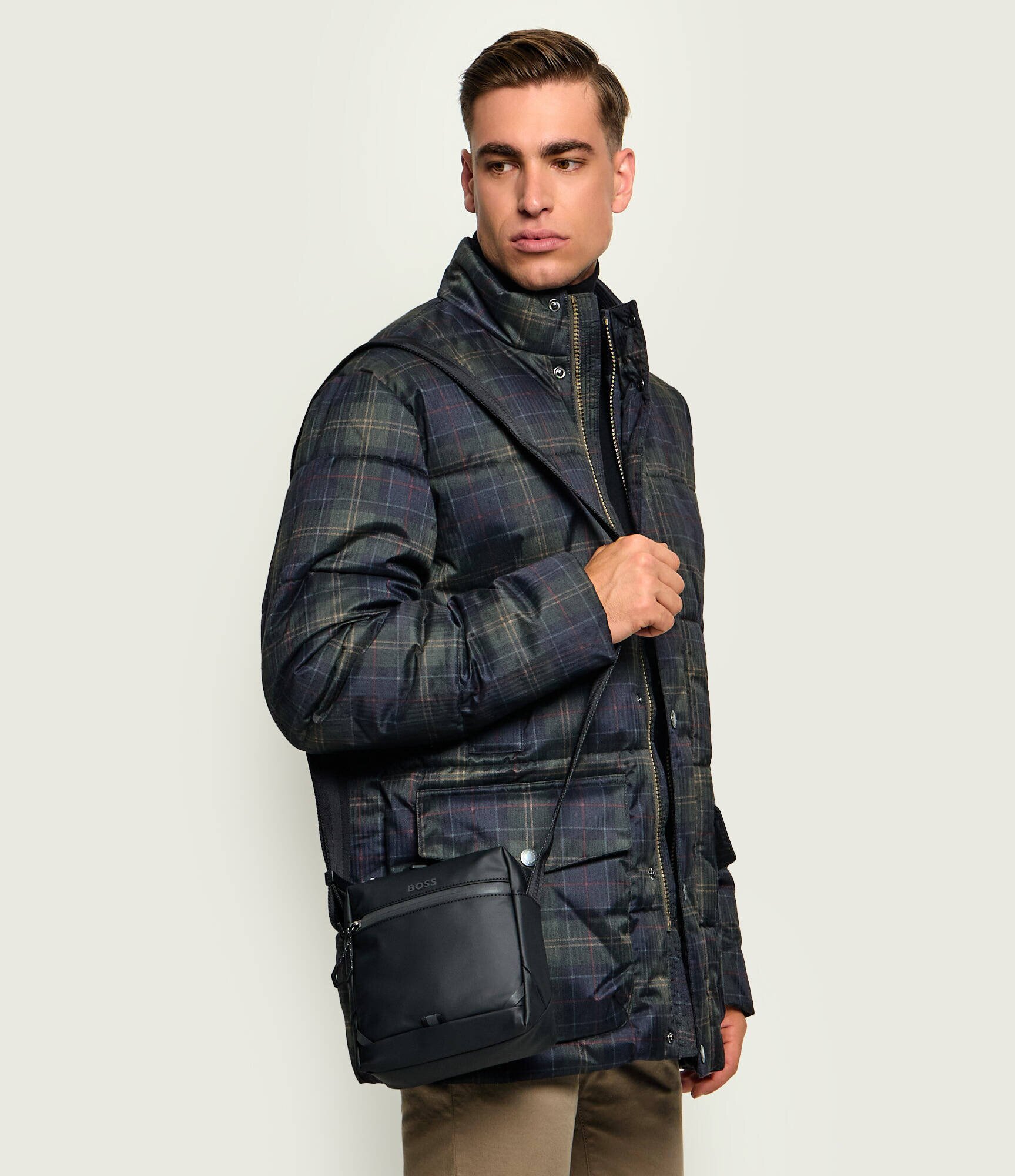 BOSS BLACK Geantă reporter Stenson_NS Zip