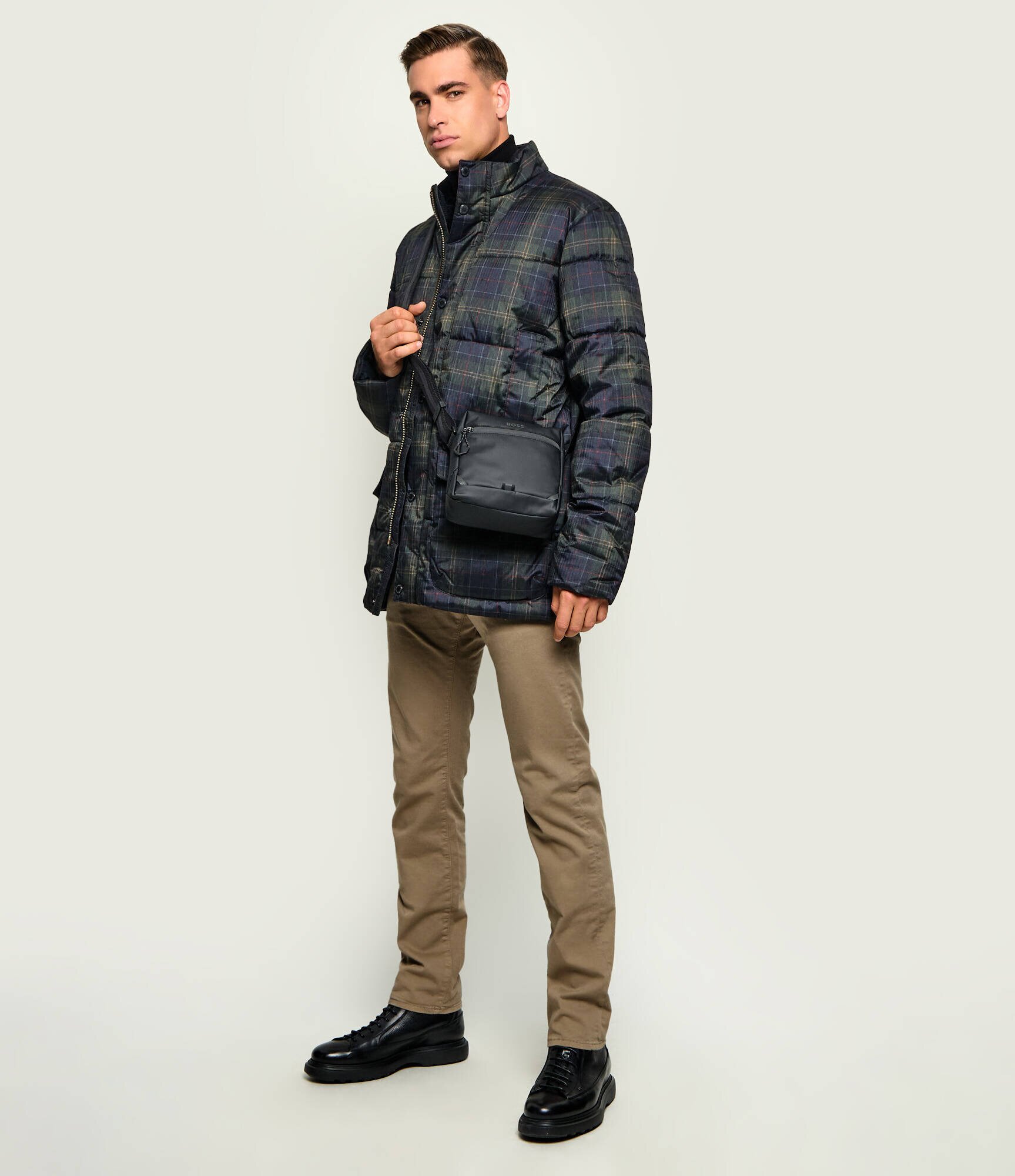 BOSS BLACK Geantă reporter Stenson_NS Zip