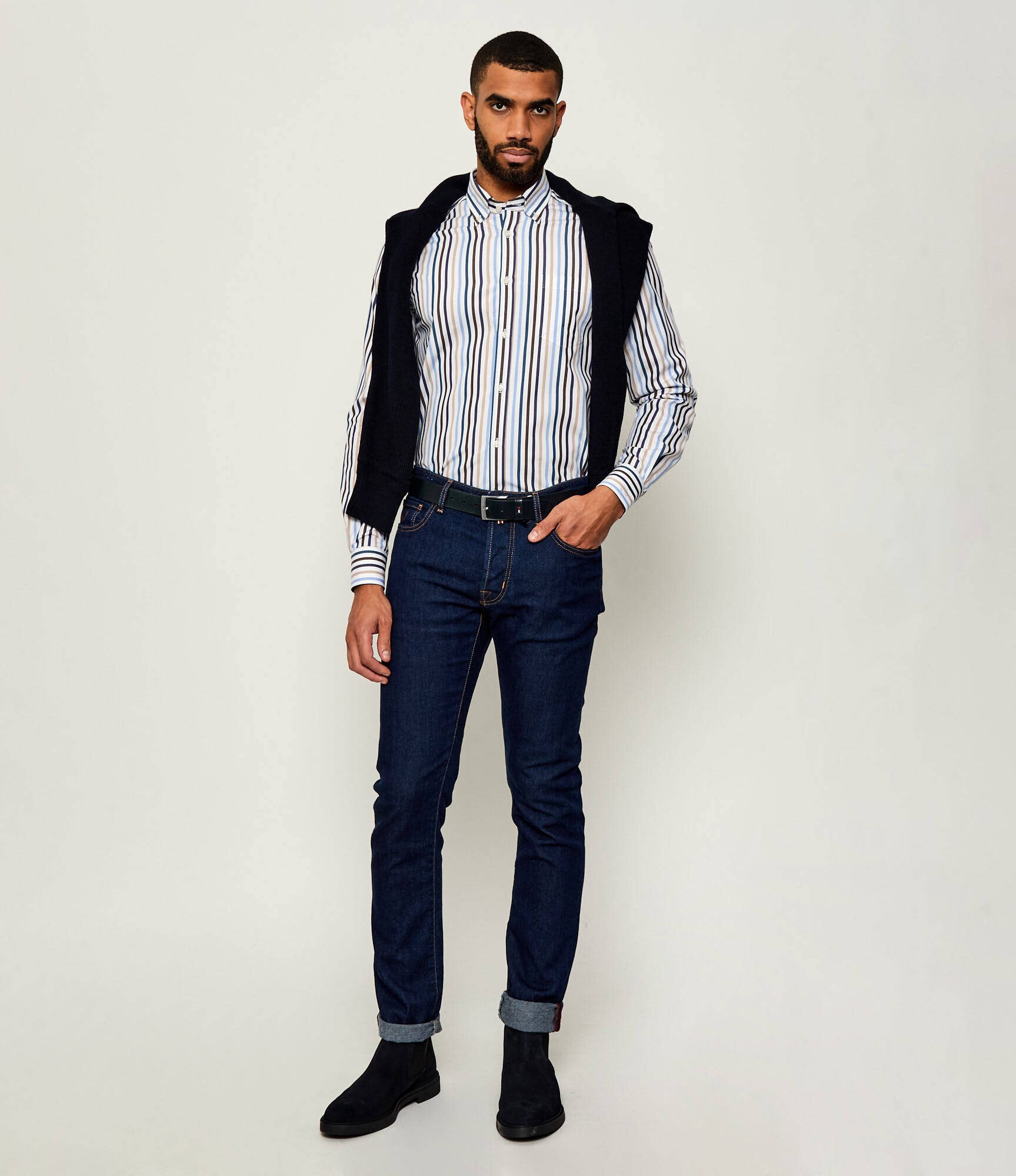 BOSS BLACK Ghete chelsea Calev_Cheb_sdfb | piele întoarsă