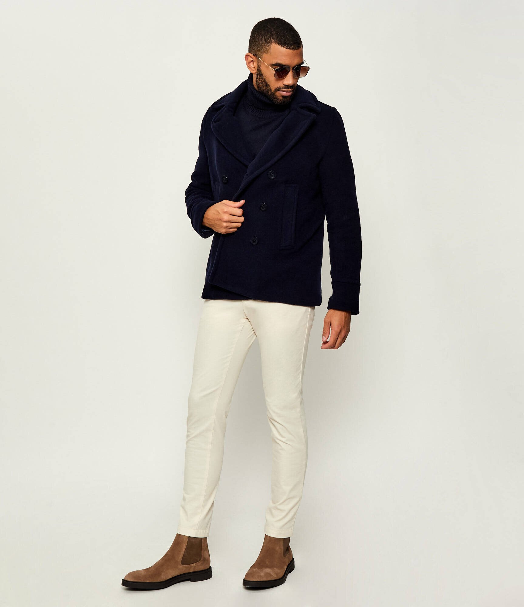 BOSS BLACK Ghete chelsea Calev_Cheb_sdfb | piele întoarsă