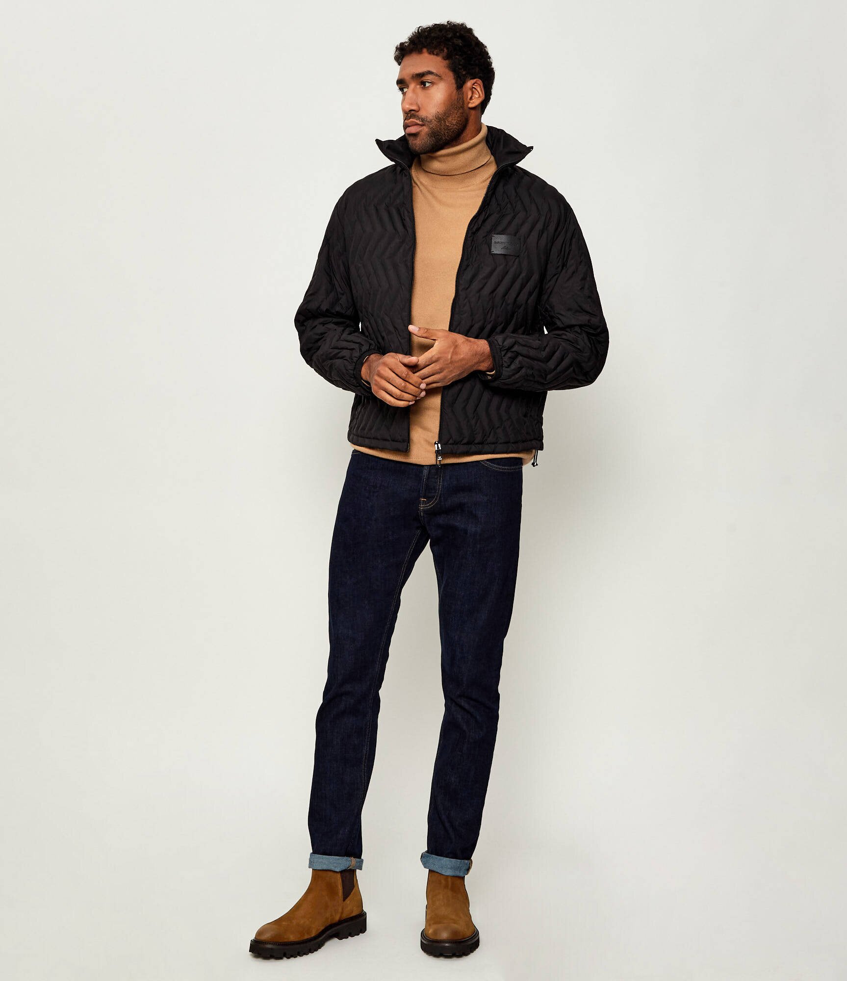 BOSS BLACK Ghete chelsea Julyo_Cheb_sde | piele întoarsă
