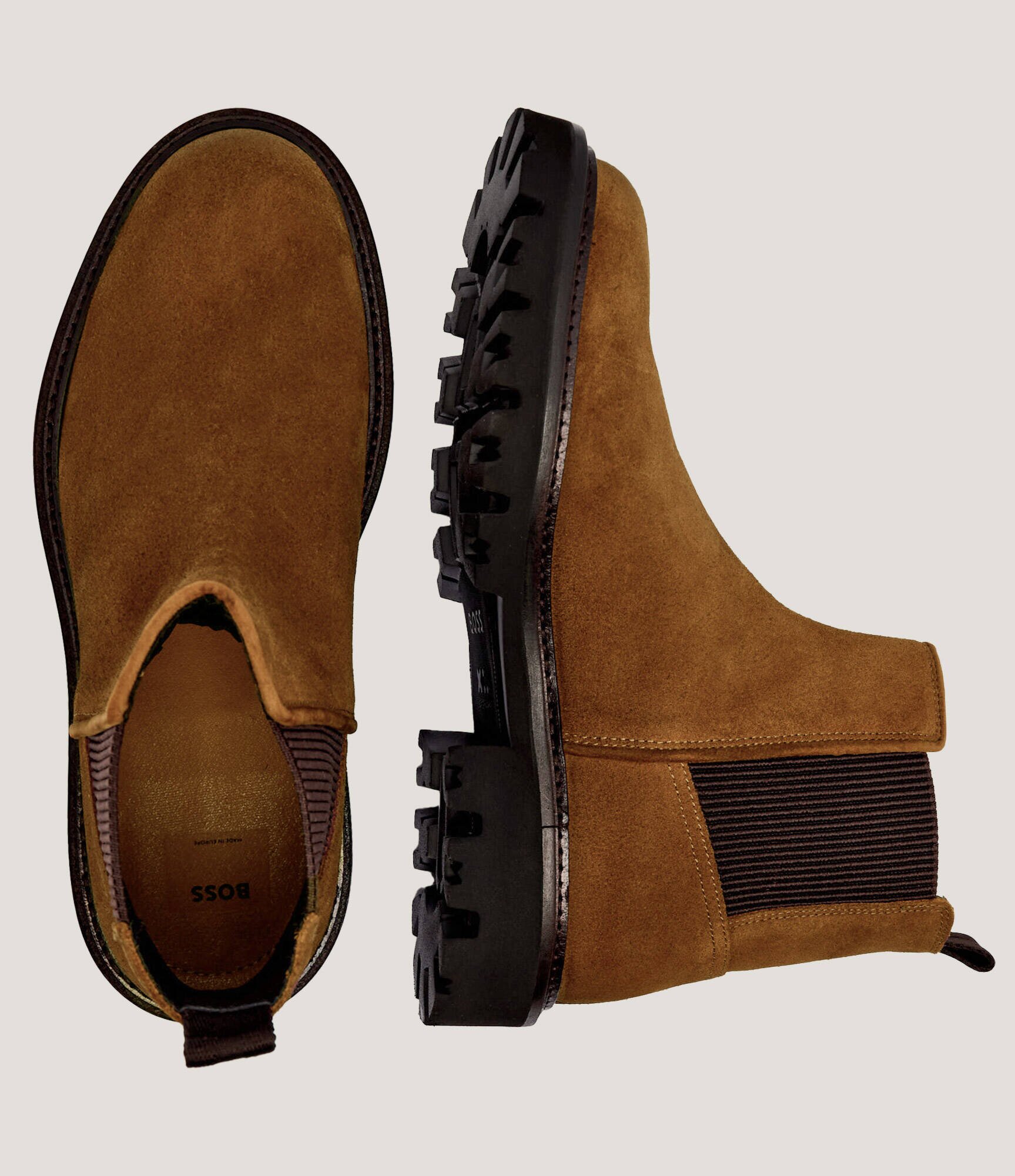 BOSS BLACK Ghete chelsea Julyo_Cheb_sde | piele întoarsă