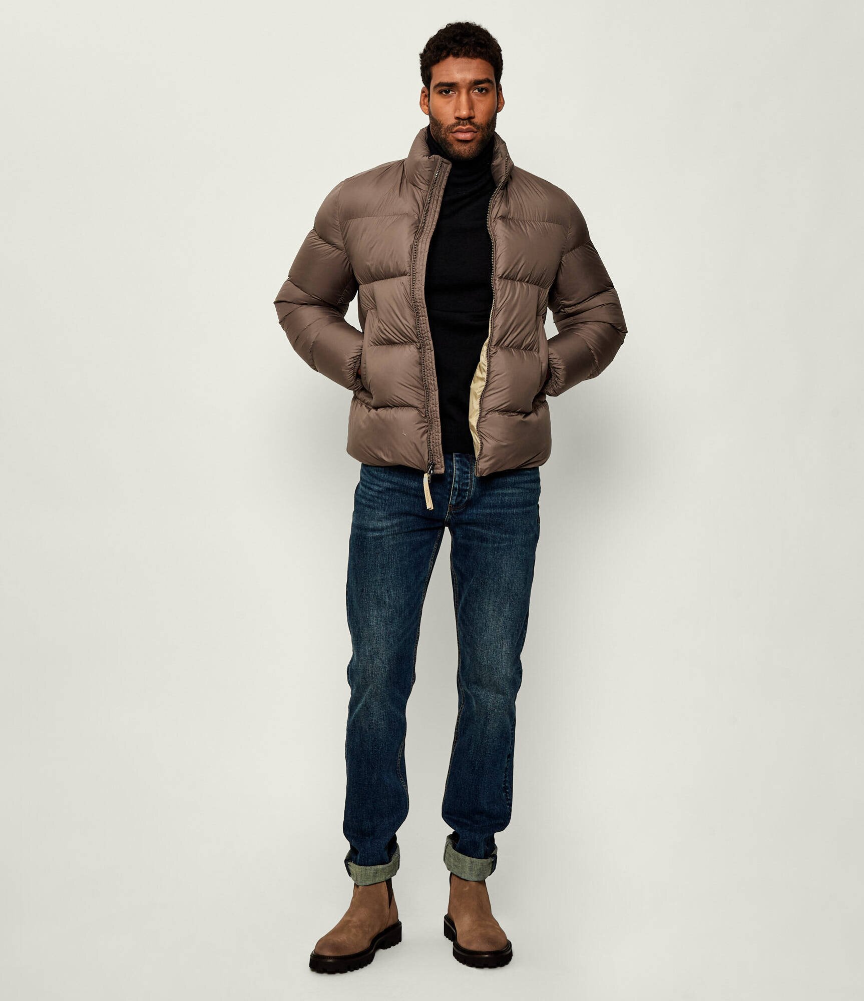 BOSS BLACK Ghete chelsea Julyo_Cheb_sde | piele întoarsă