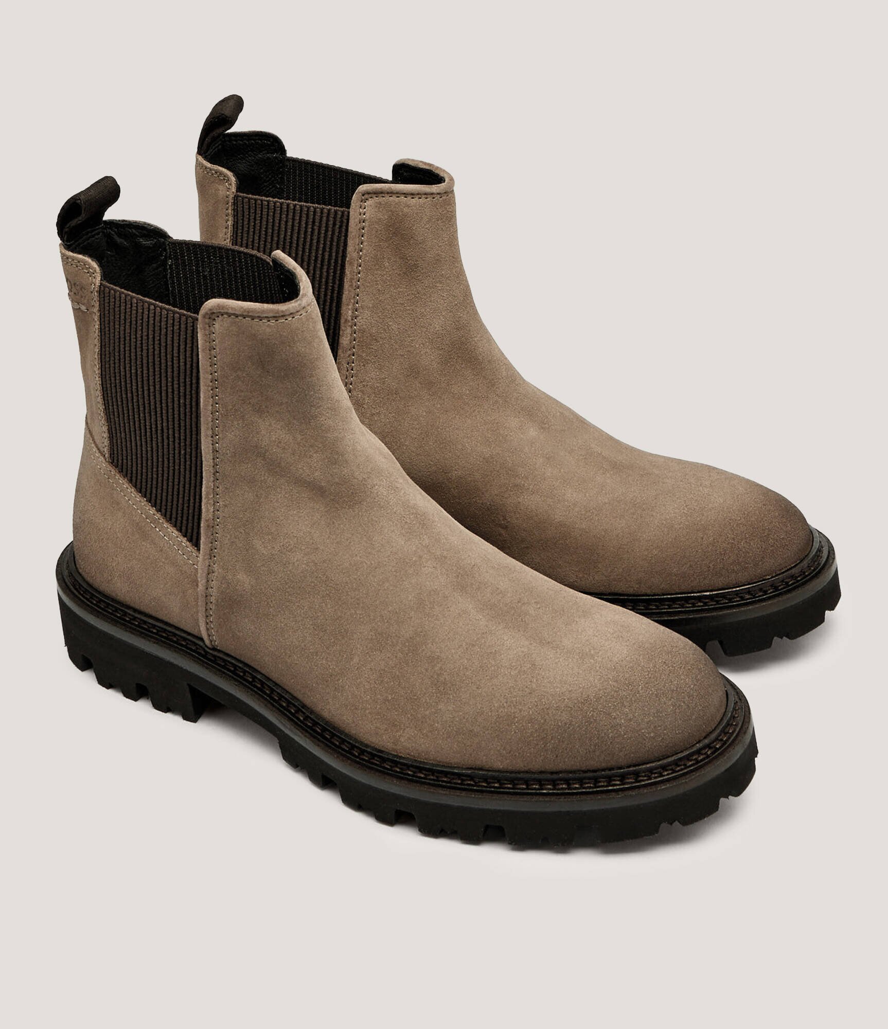BOSS BLACK Ghete chelsea Julyo_Cheb_sde | piele întoarsă