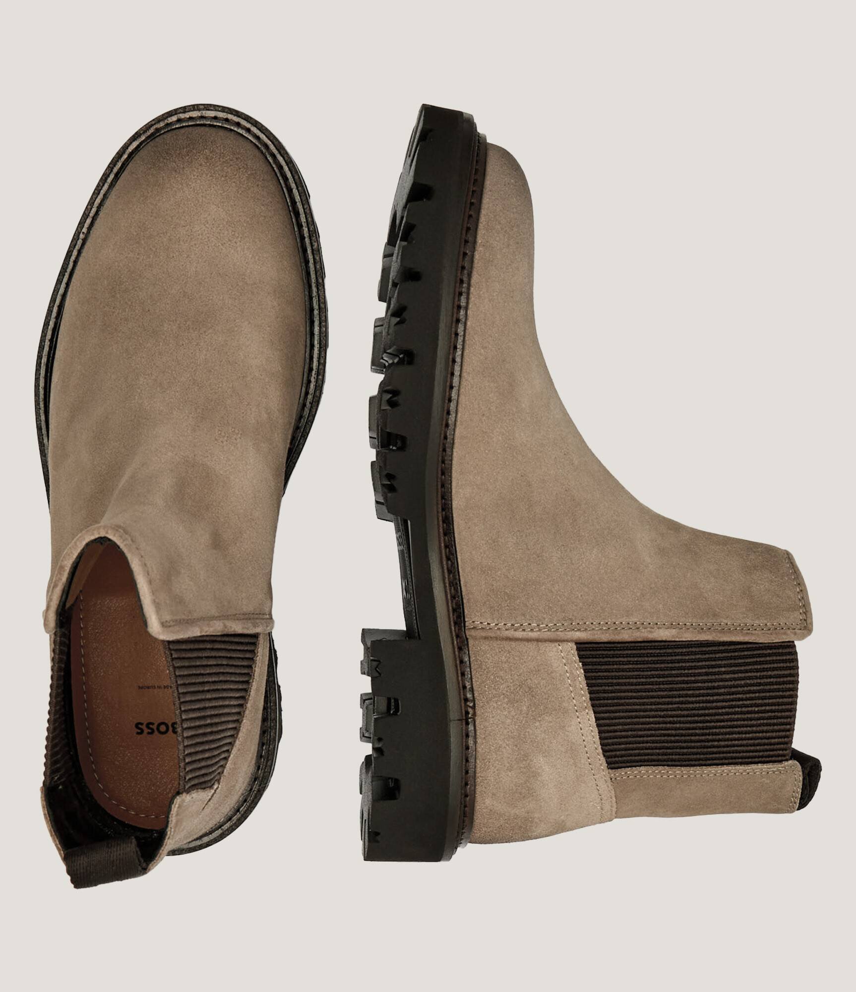 BOSS BLACK Ghete chelsea Julyo_Cheb_sde | piele întoarsă