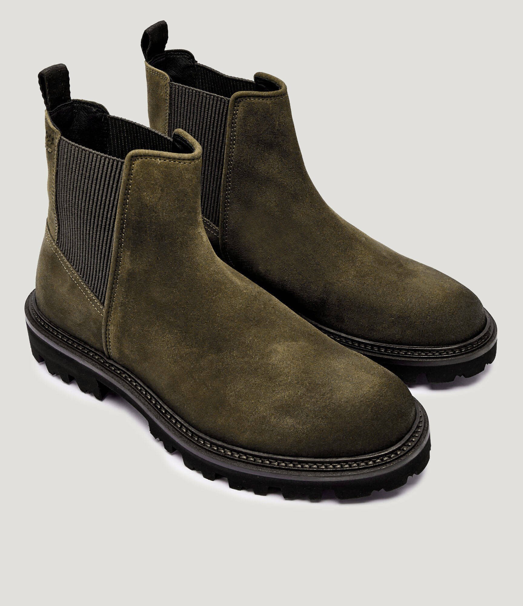 BOSS BLACK Ghete chelsea Julyo_Cheb_sde | piele întoarsă