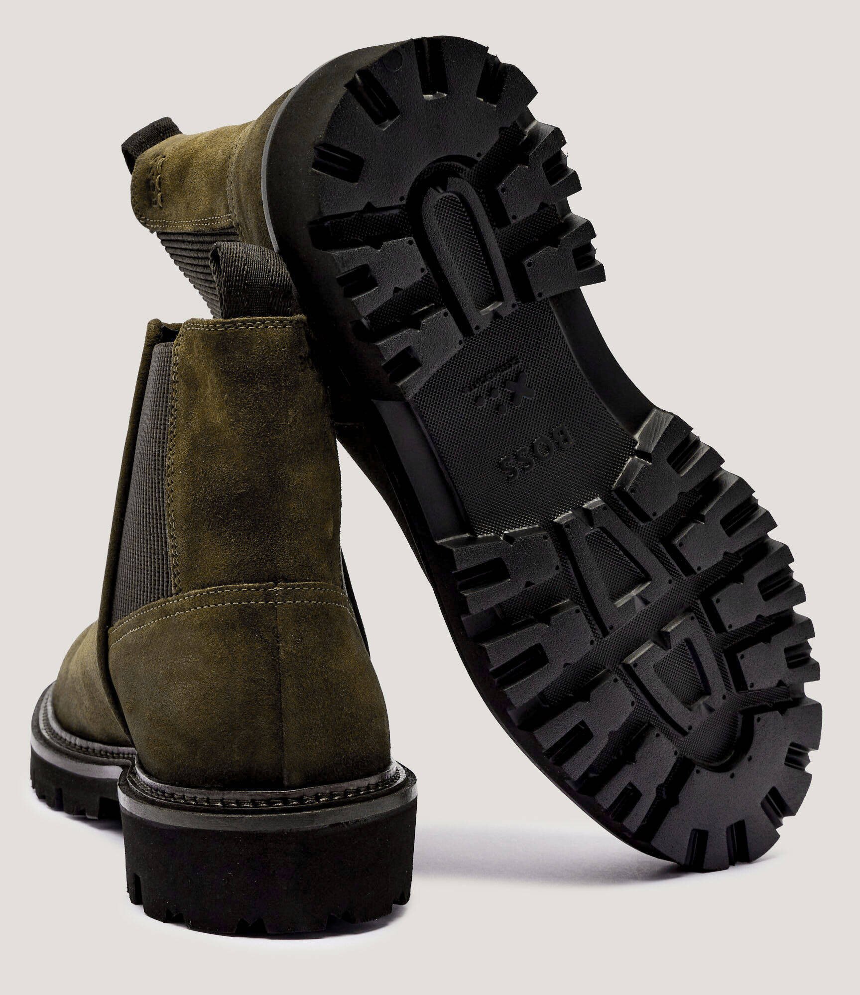 BOSS BLACK Ghete chelsea Julyo_Cheb_sde | piele întoarsă