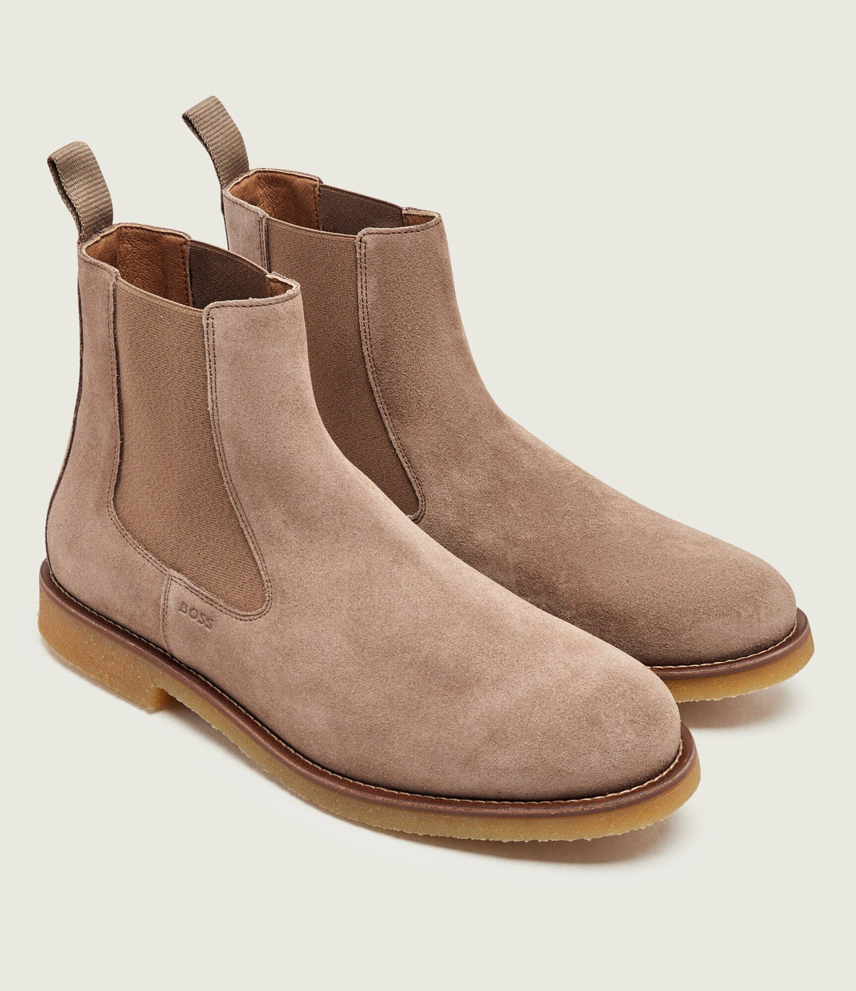 BOSS BLACK Ghete chelsea Kope_Cheb_sdd | piele întoarsă