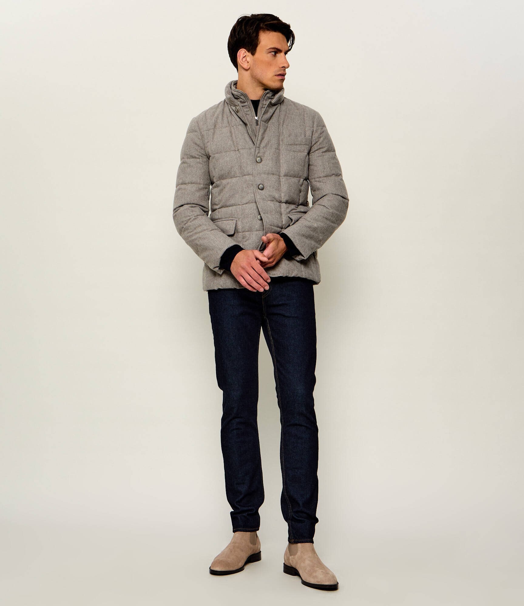 BOSS BLACK Ghete chelsea Tayil_Cheb_sdN | piele întoarsă
