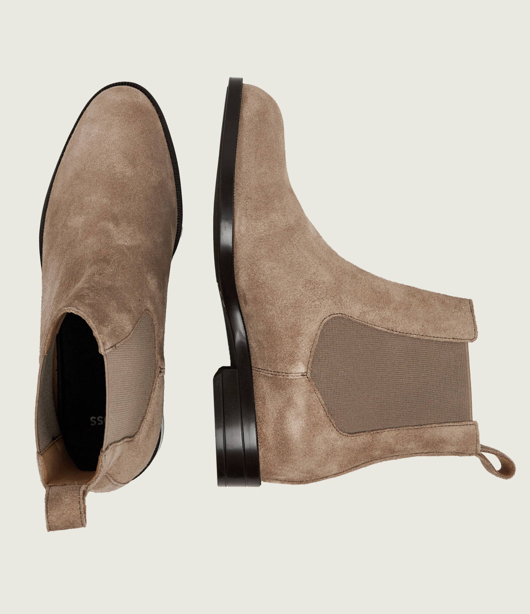BOSS BLACK Ghete chelsea Tayil_Cheb_sdN | piele întoarsă