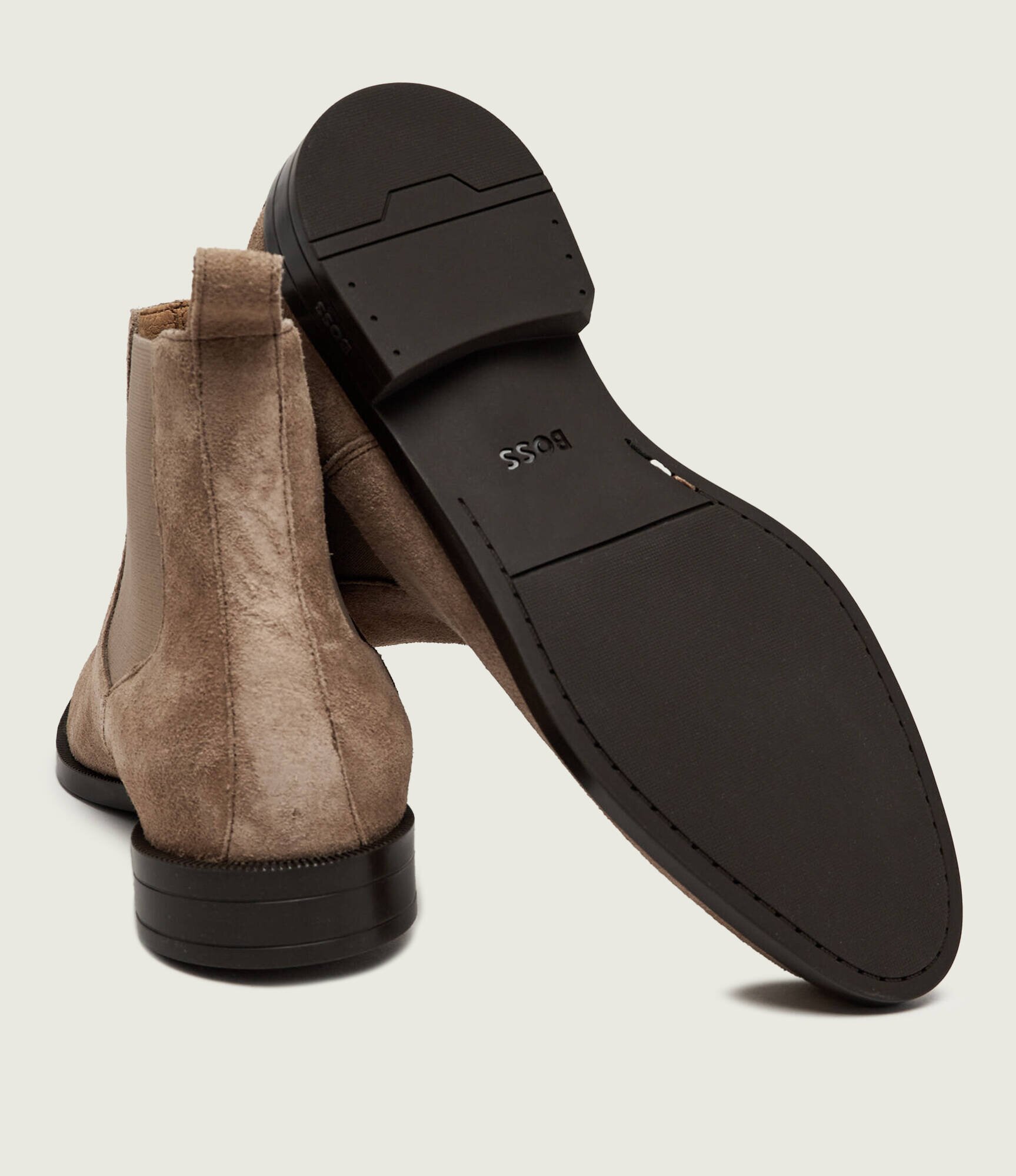 BOSS BLACK Ghete chelsea Tayil_Cheb_sdN | piele întoarsă