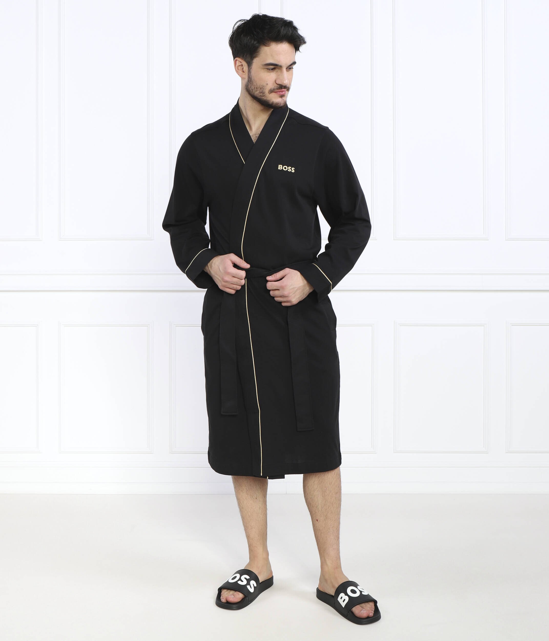 BOSS BLACK Halat Xmas Kimono | Regular Fit