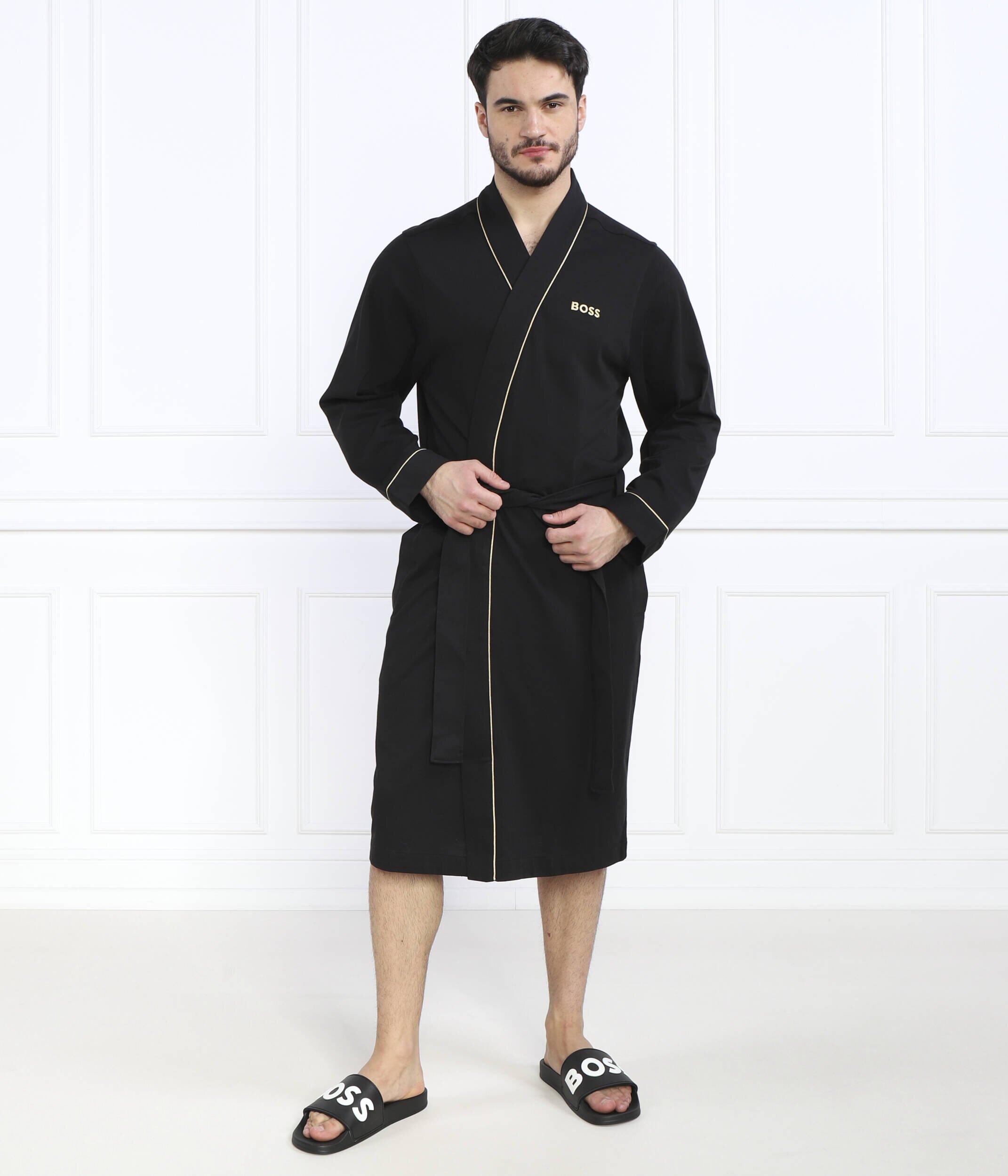 BOSS BLACK Halat Xmas Kimono | Regular Fit