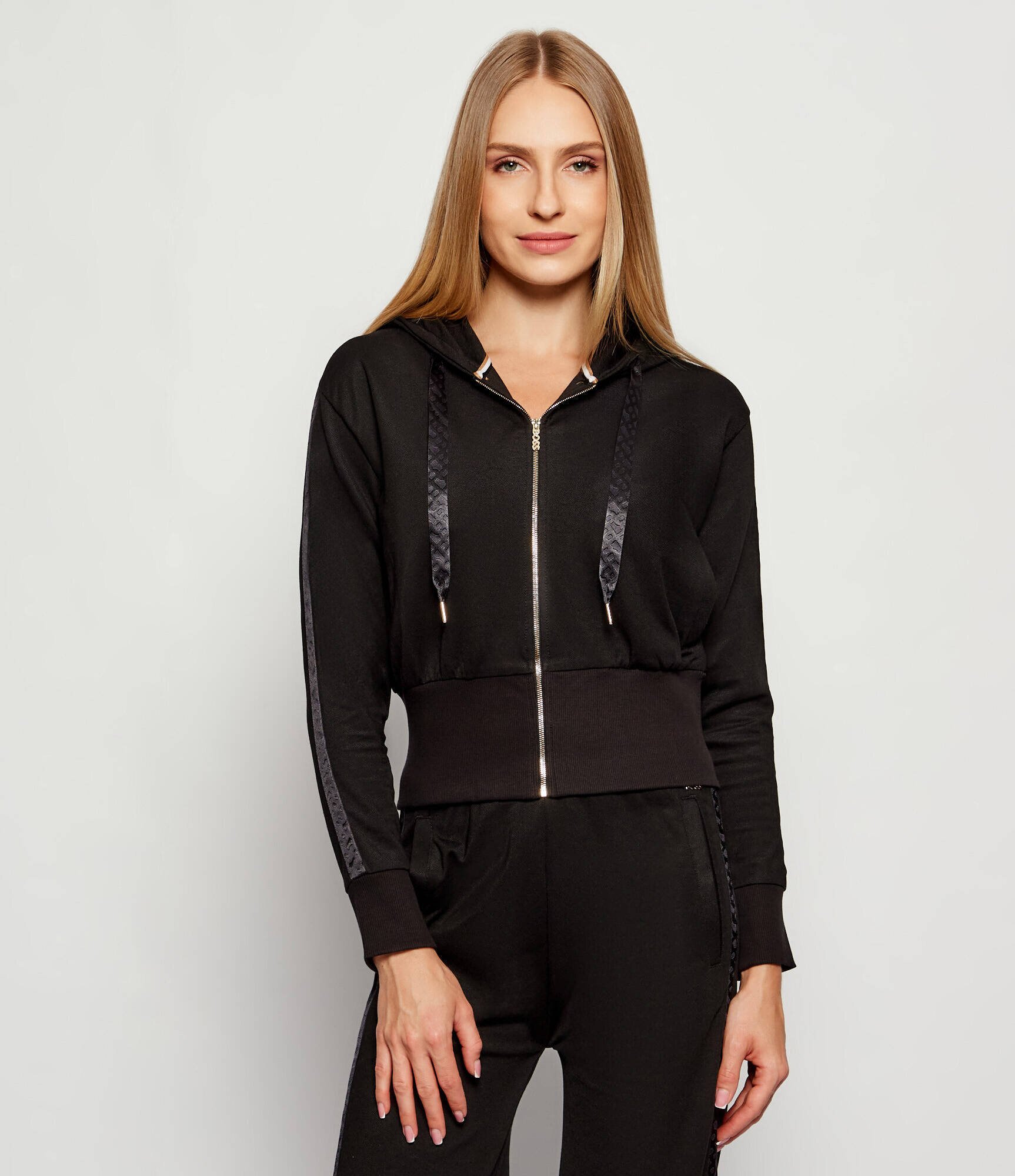 BOSS BLACK Hanorac B Texture_Jacket H. | Cropped Fit