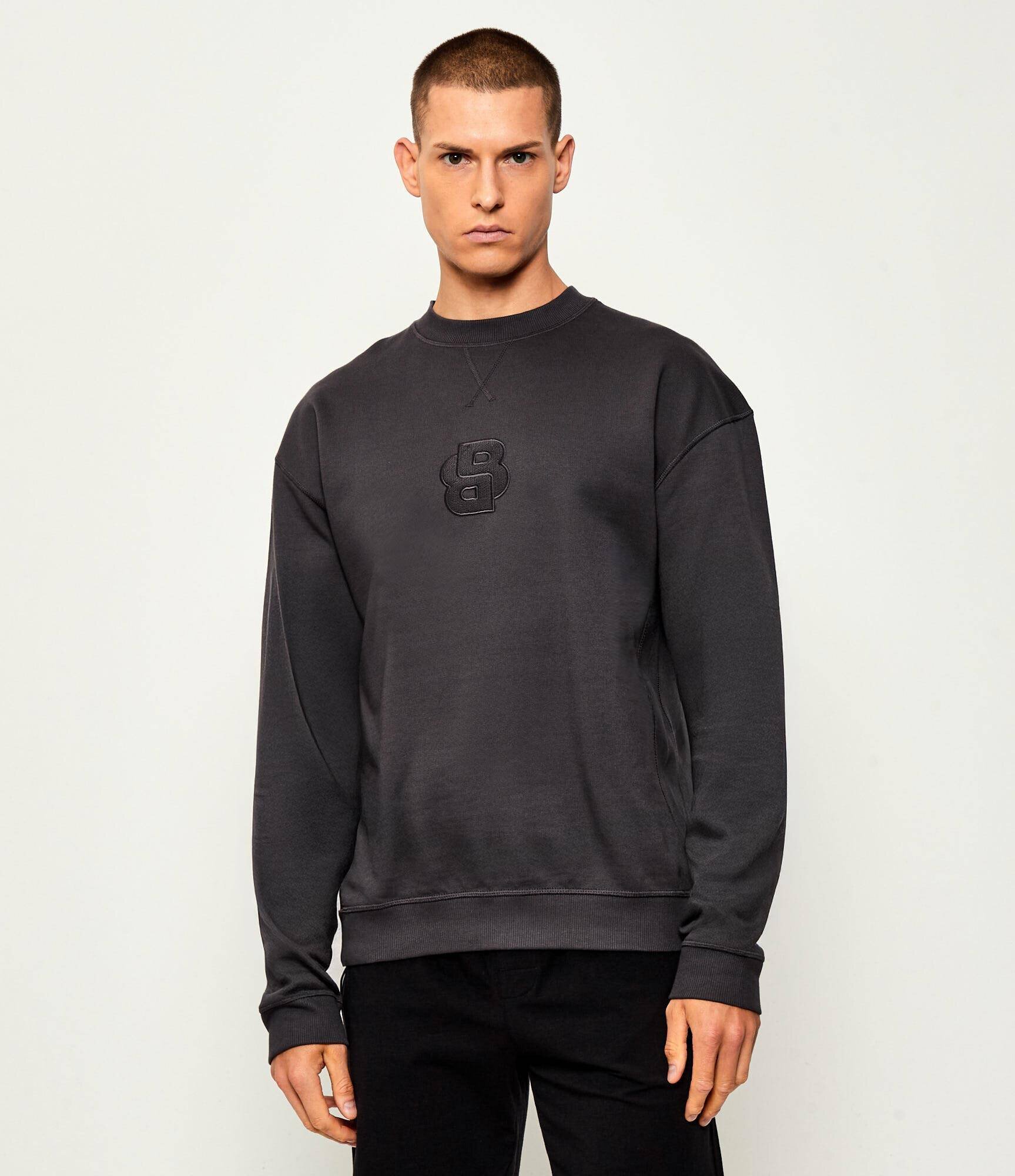 BOSS BLACK Hanorac BB Patch | Loose fit