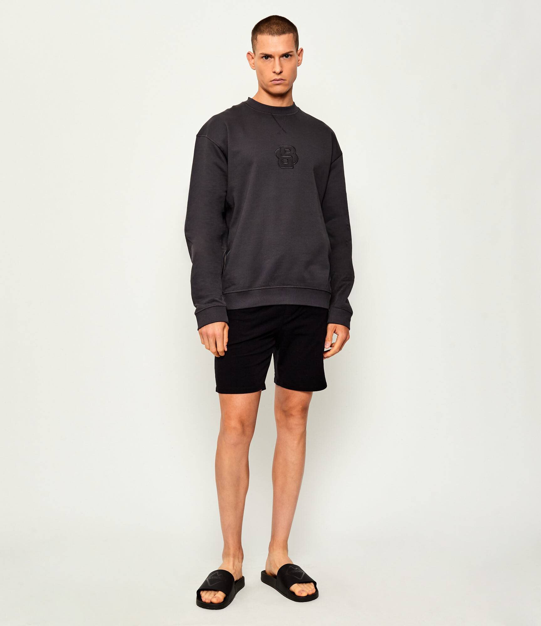 BOSS BLACK Hanorac BB Patch | Loose fit