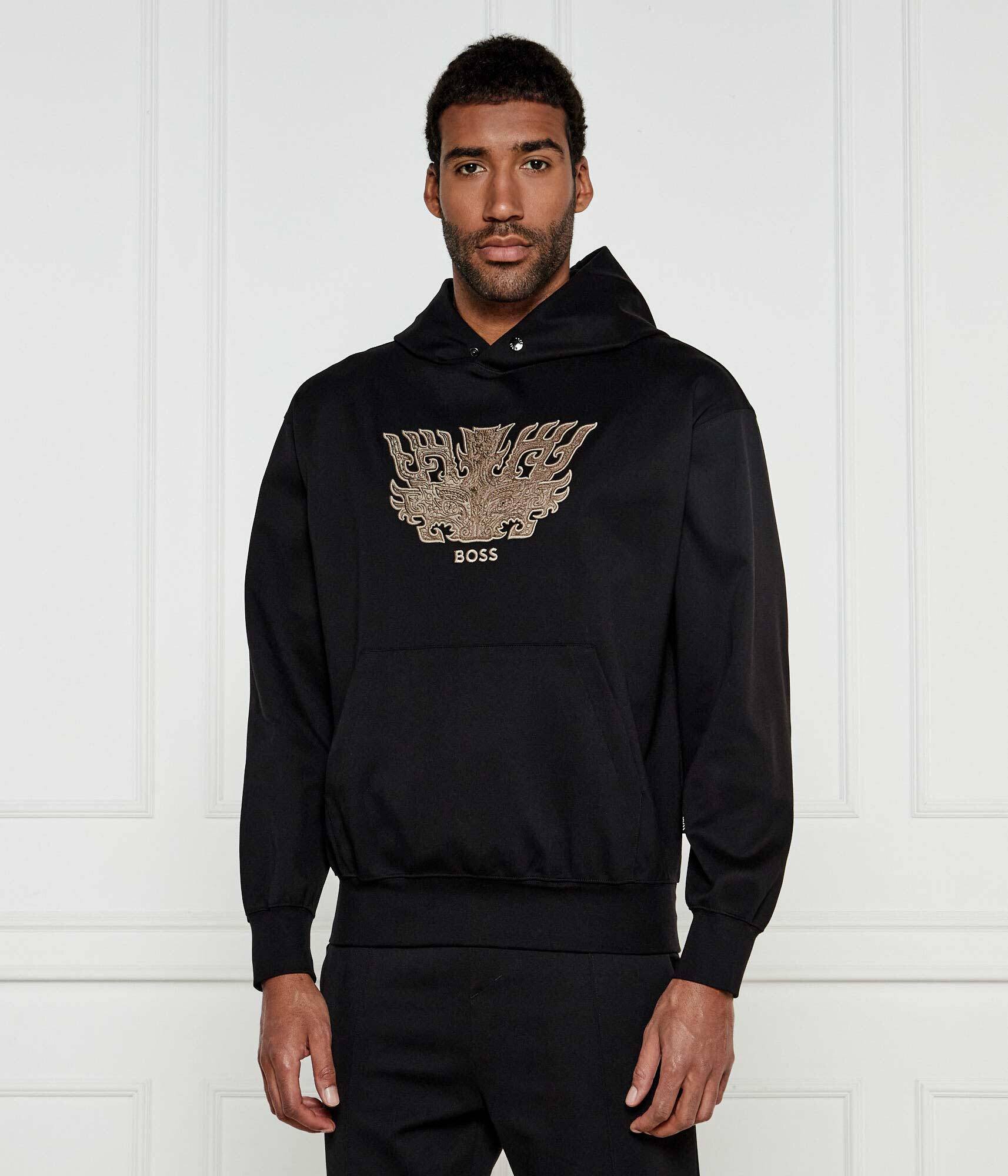 BOSS BLACK Hanorac Boss X Creation of the Gods C-Sullivan 10_LNY | Regular Fit