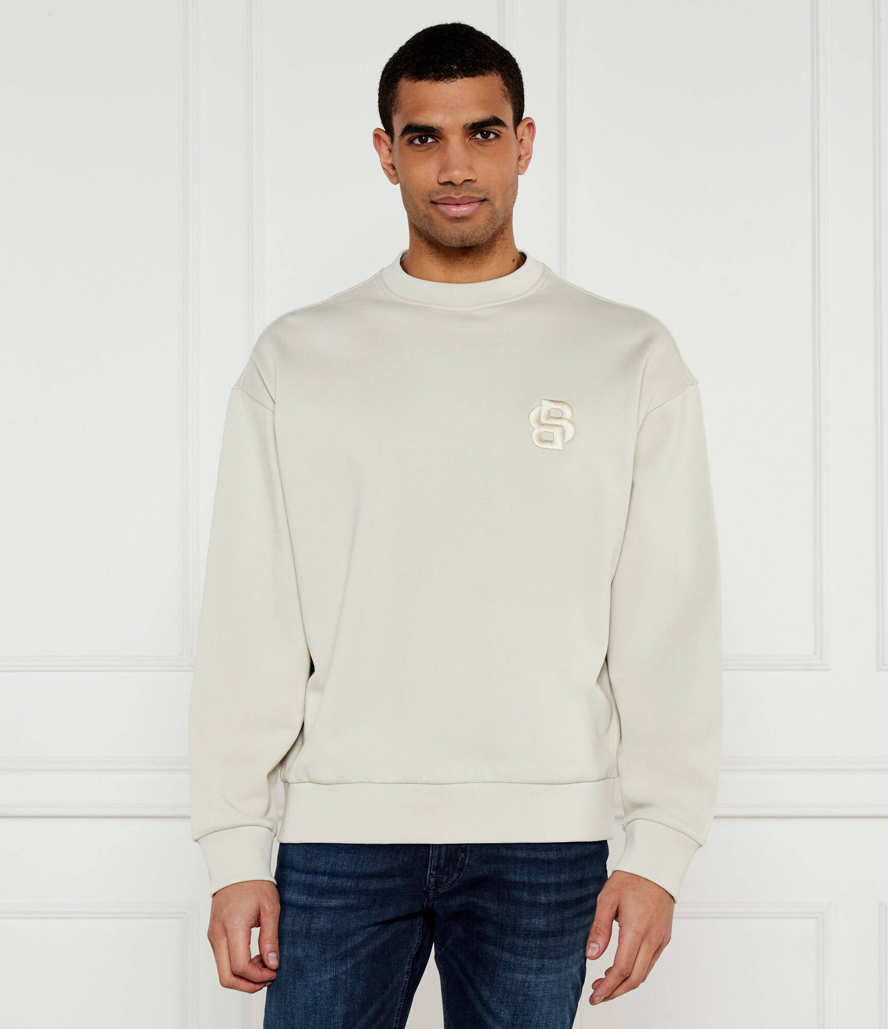BOSS BLACK Hanorac C-Soleri 26 | Relaxed fit | mercerizat