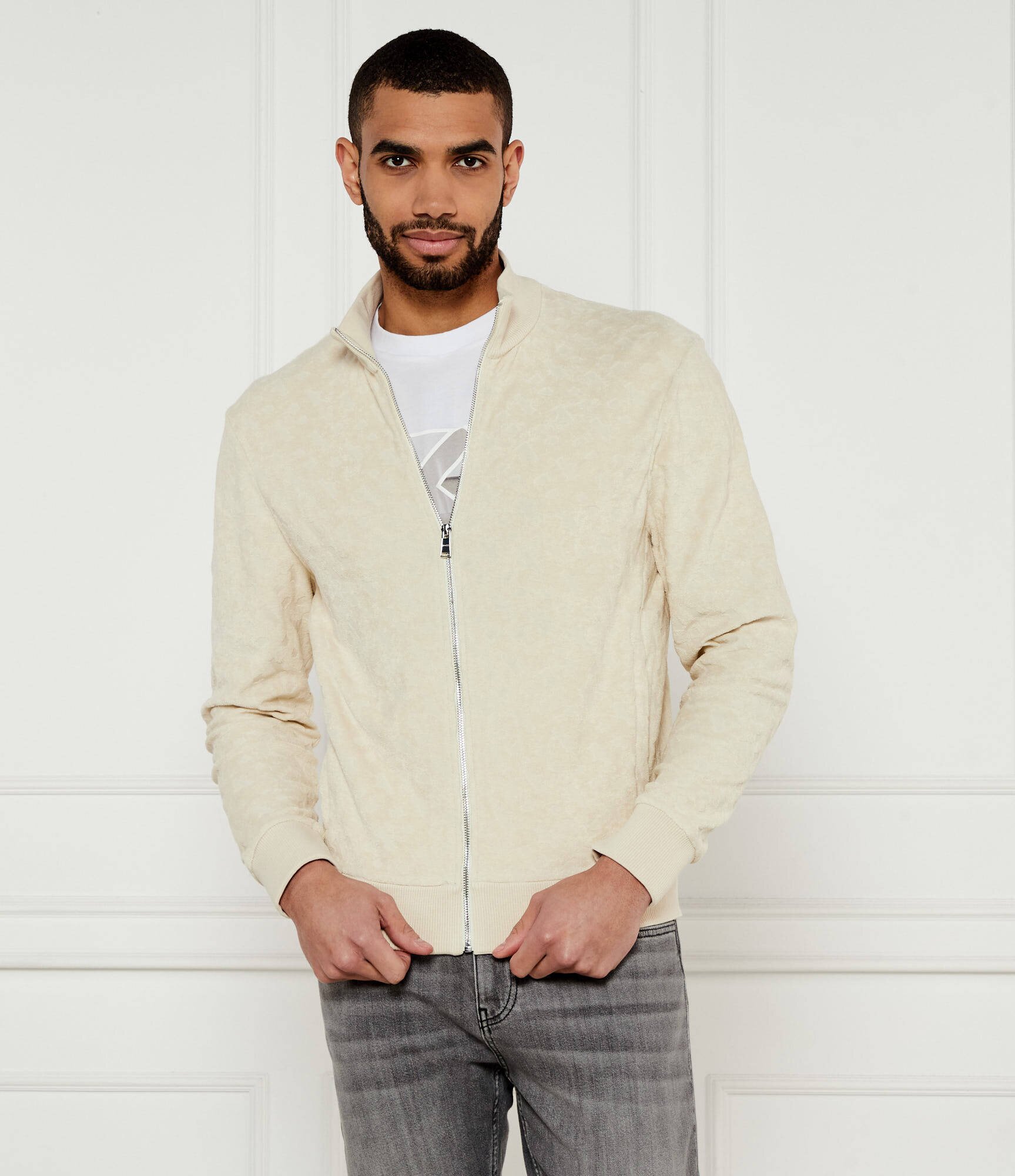 BOSS BLACK Hanorac H-Siza 08 frotté | Regular Fit