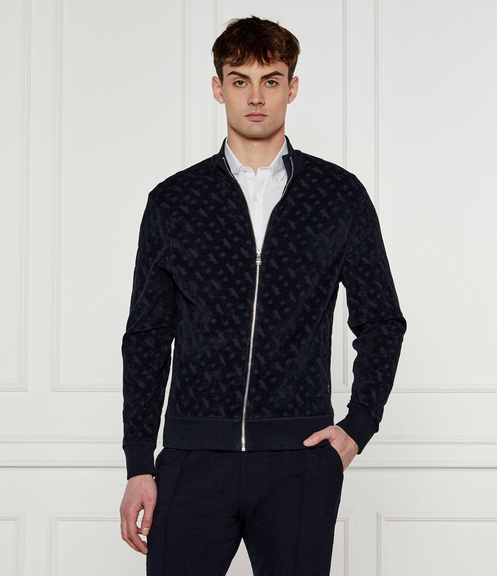 BOSS BLACK Hanorac H-Siza 08 | Regular Fit frotir