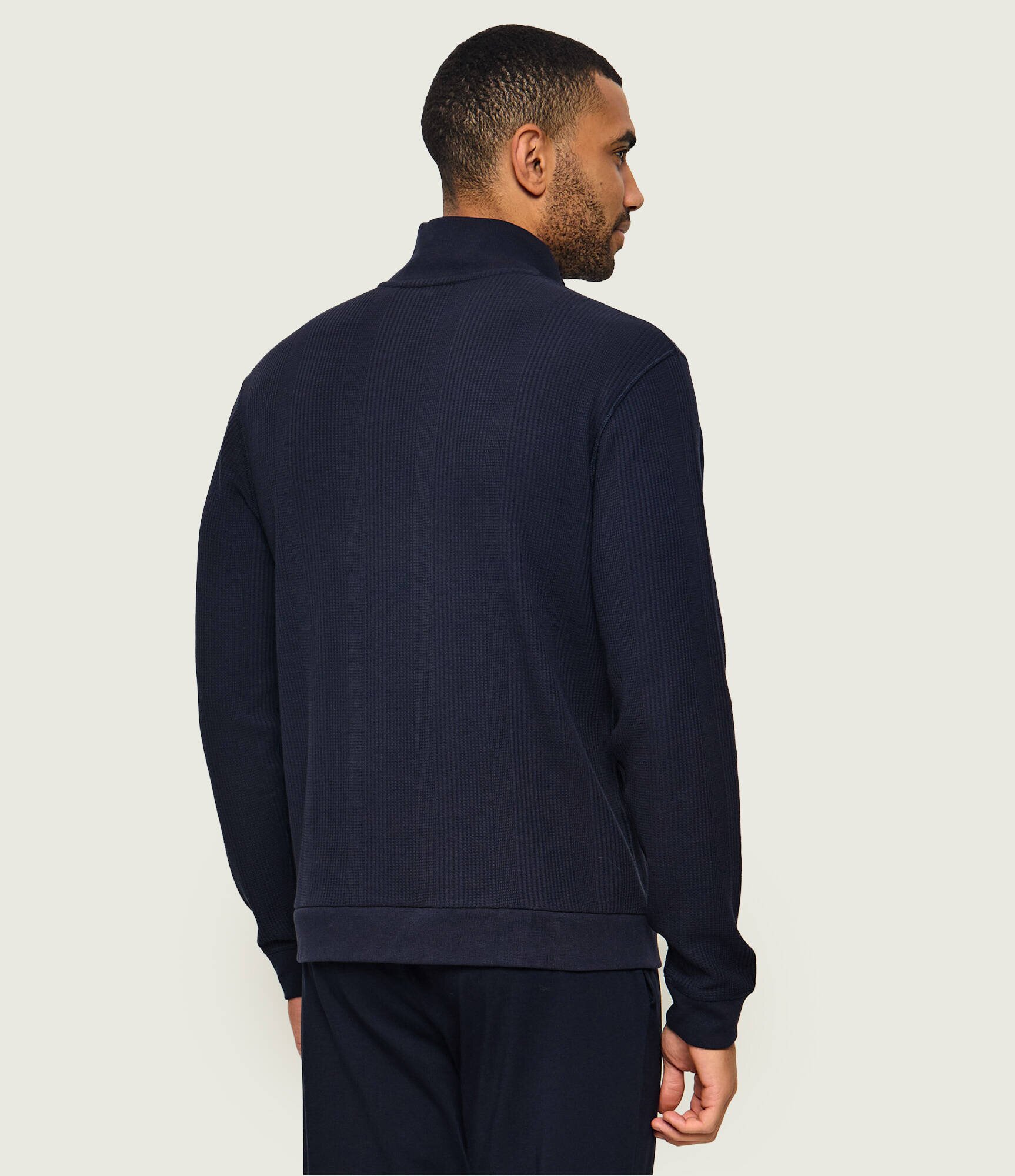 BOSS BLACK Hanorac Structure Zip | regular fit
