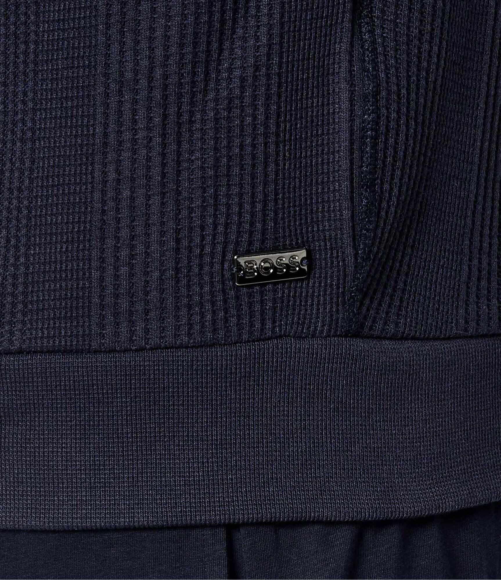 BOSS BLACK Hanorac Structure Zip | regular fit
