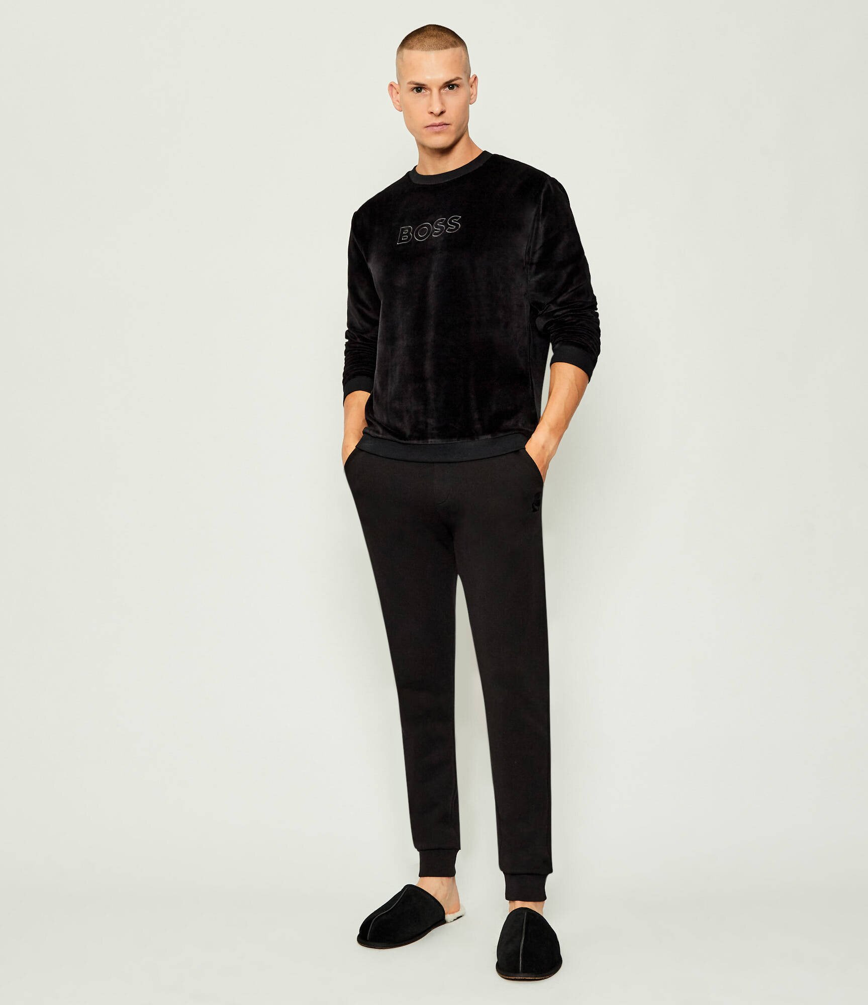BOSS BLACK Hanorac Velour | regular fit