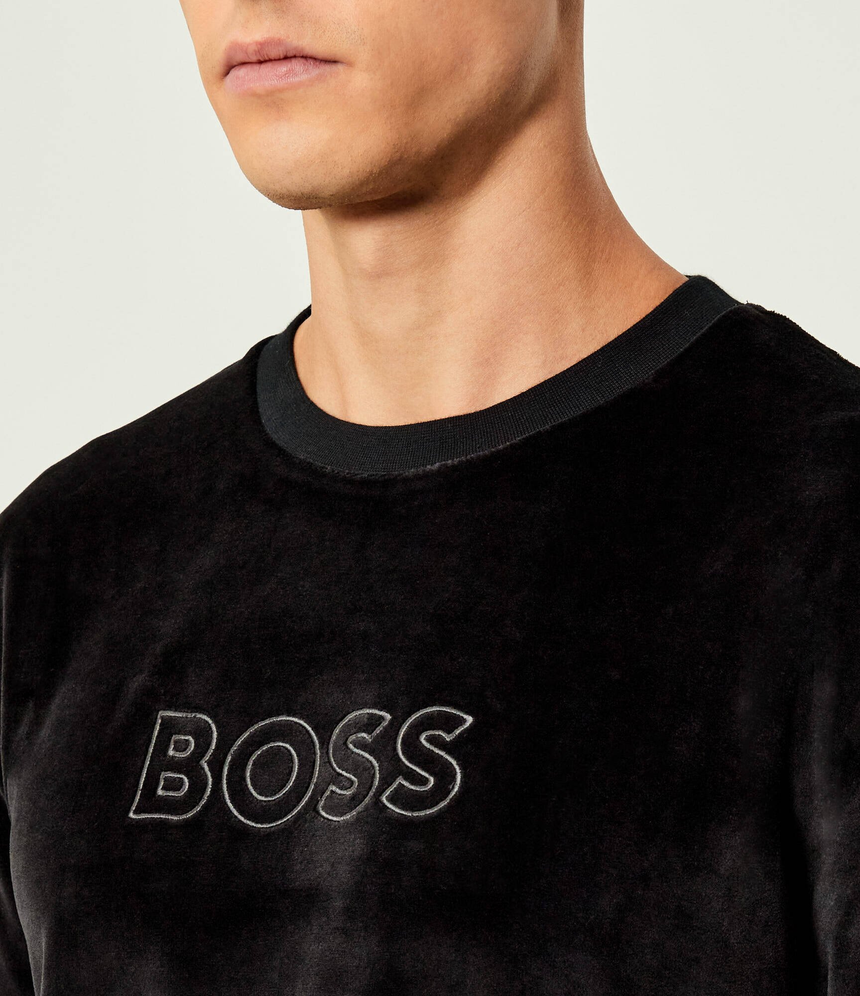 BOSS BLACK Hanorac Velour | regular fit