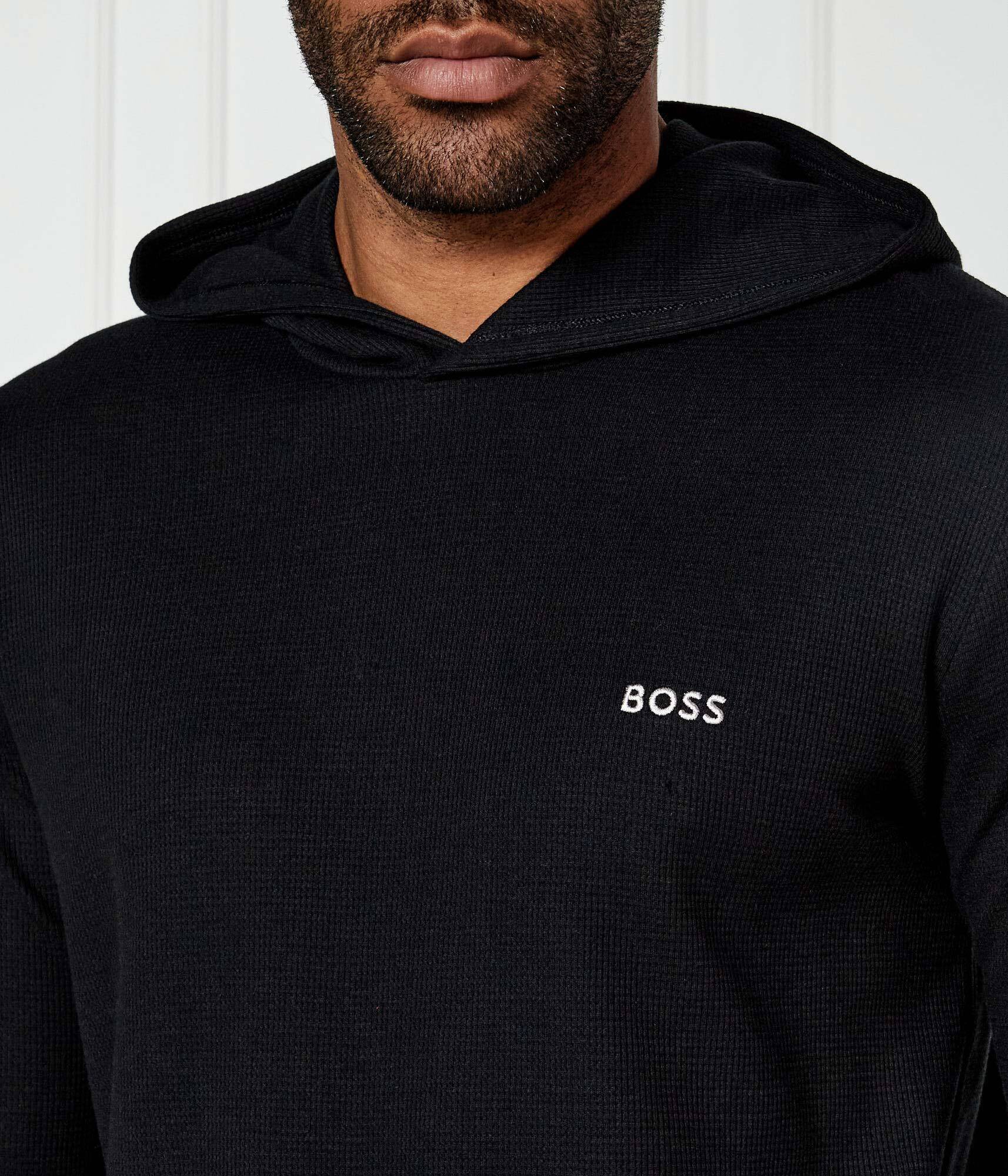 BOSS BLACK Hanorac Waffle | Regular Fit