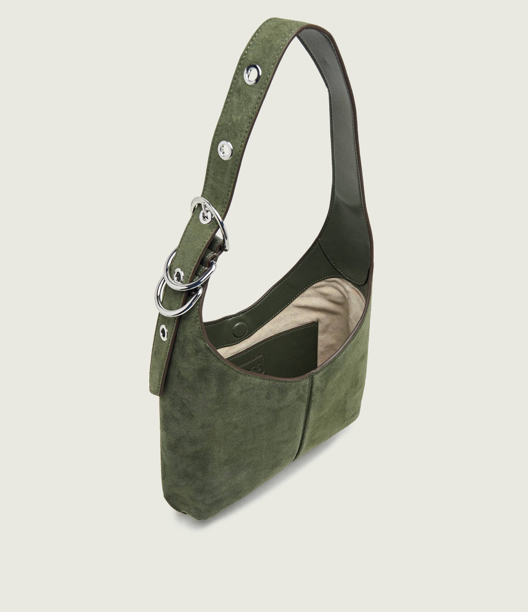 BOSS BLACK Hobo Clarice | piele întoarsă