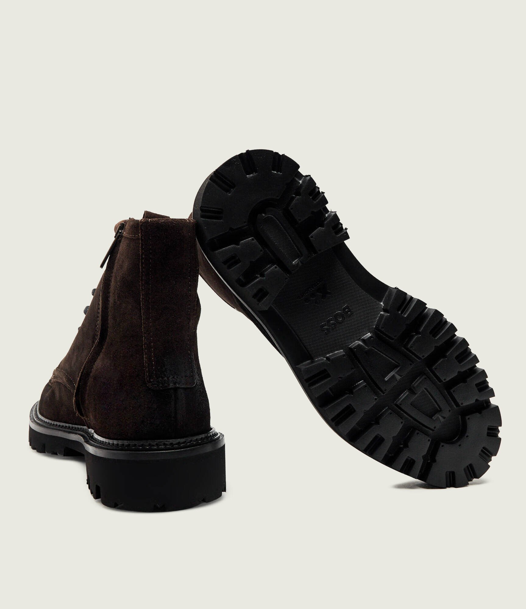 BOSS BLACK Încălțăminte înaltă Julio_Halb_sdwx | piele întoarsă