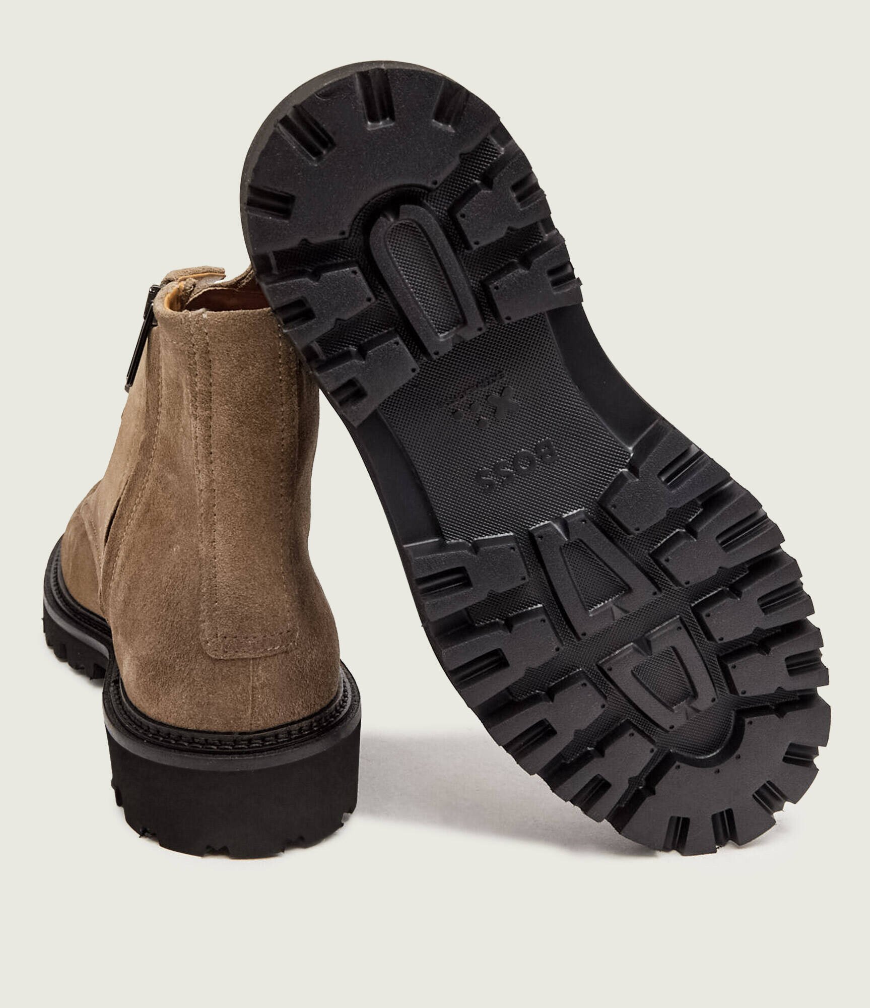 BOSS BLACK Încălțăminte înaltă Julio_Halb_sdwx | piele întoarsă