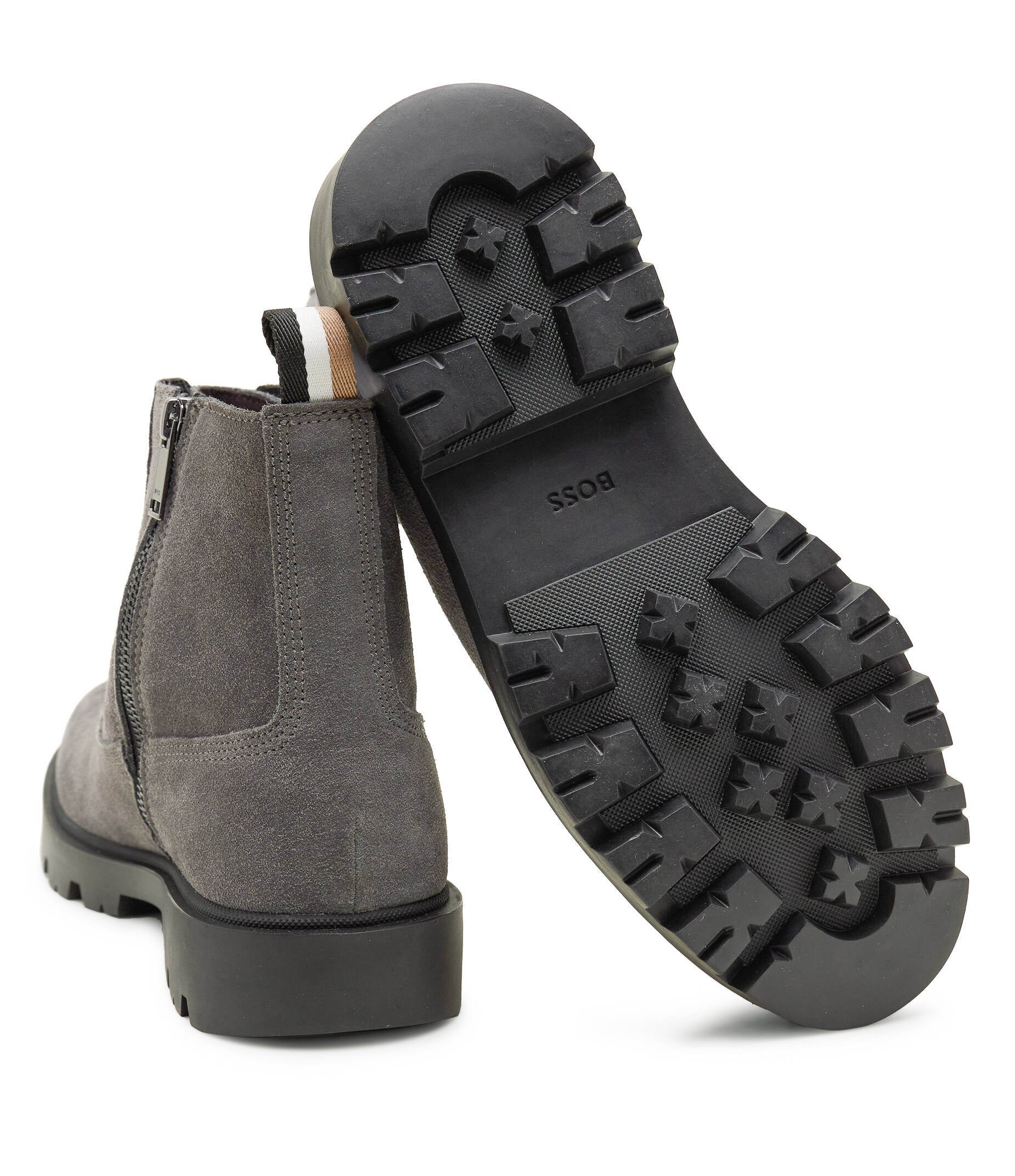 BOSS BLACK Insulete Adley | piele întoarsă