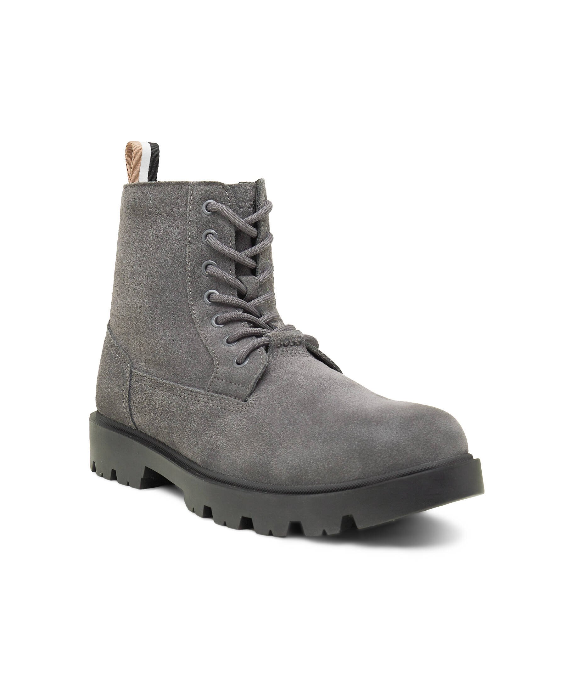 BOSS BLACK Insulete Adley | piele întoarsă