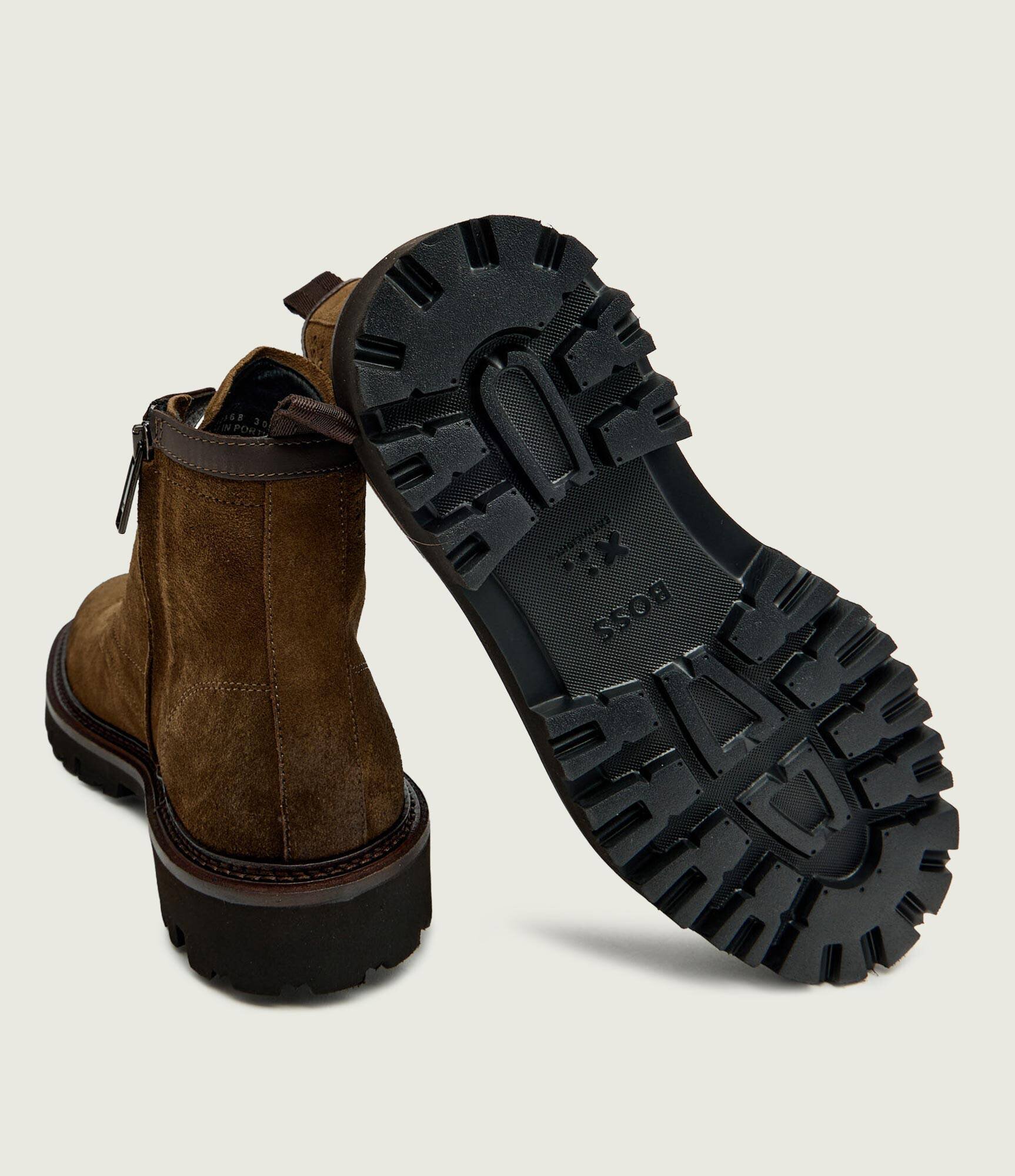 BOSS BLACK Insulete Julyo_Halb_sdlt | piele întoarsă