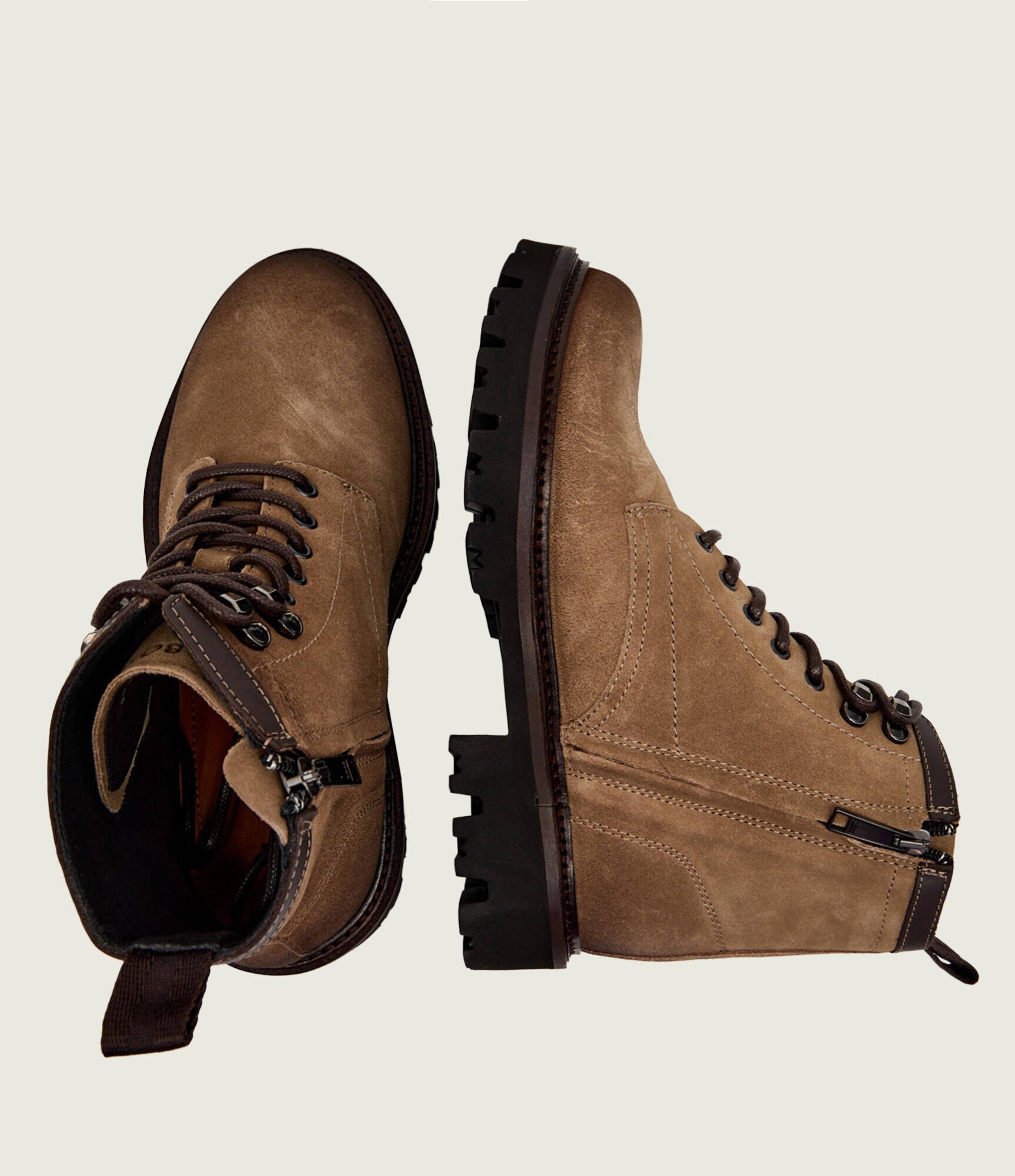 BOSS BLACK Insulete Julyo_Halb_sdlt | piele întoarsă