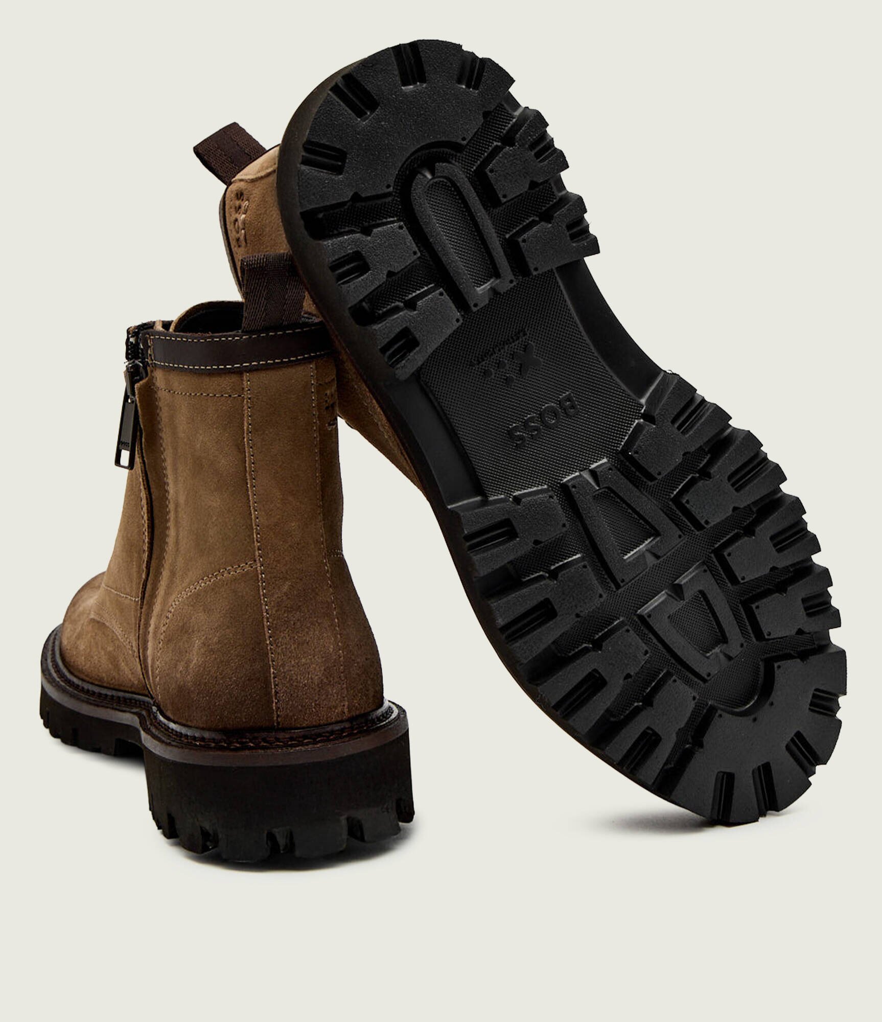 BOSS BLACK Insulete Julyo_Halb_sdlt | piele întoarsă